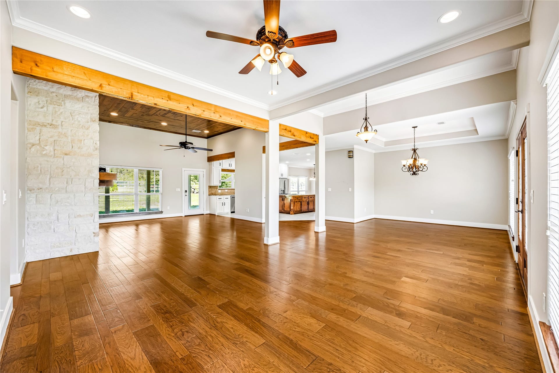 Dinning Area &  Flex Space Open to Family Room