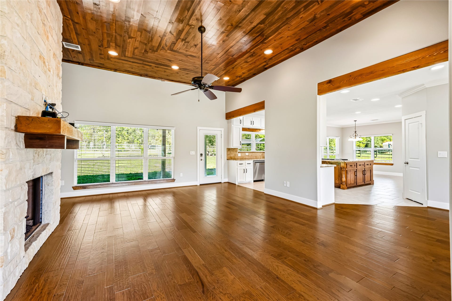 Family Room Open to Chef's Kitchen