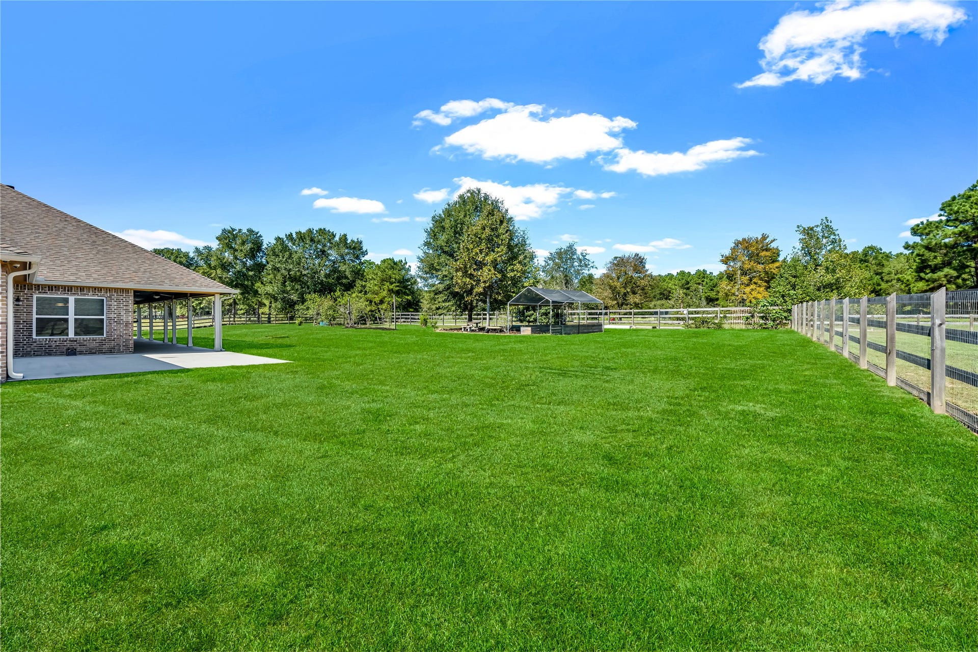 Plenty of Room for a Resort Style Pool or Kids Play Structure