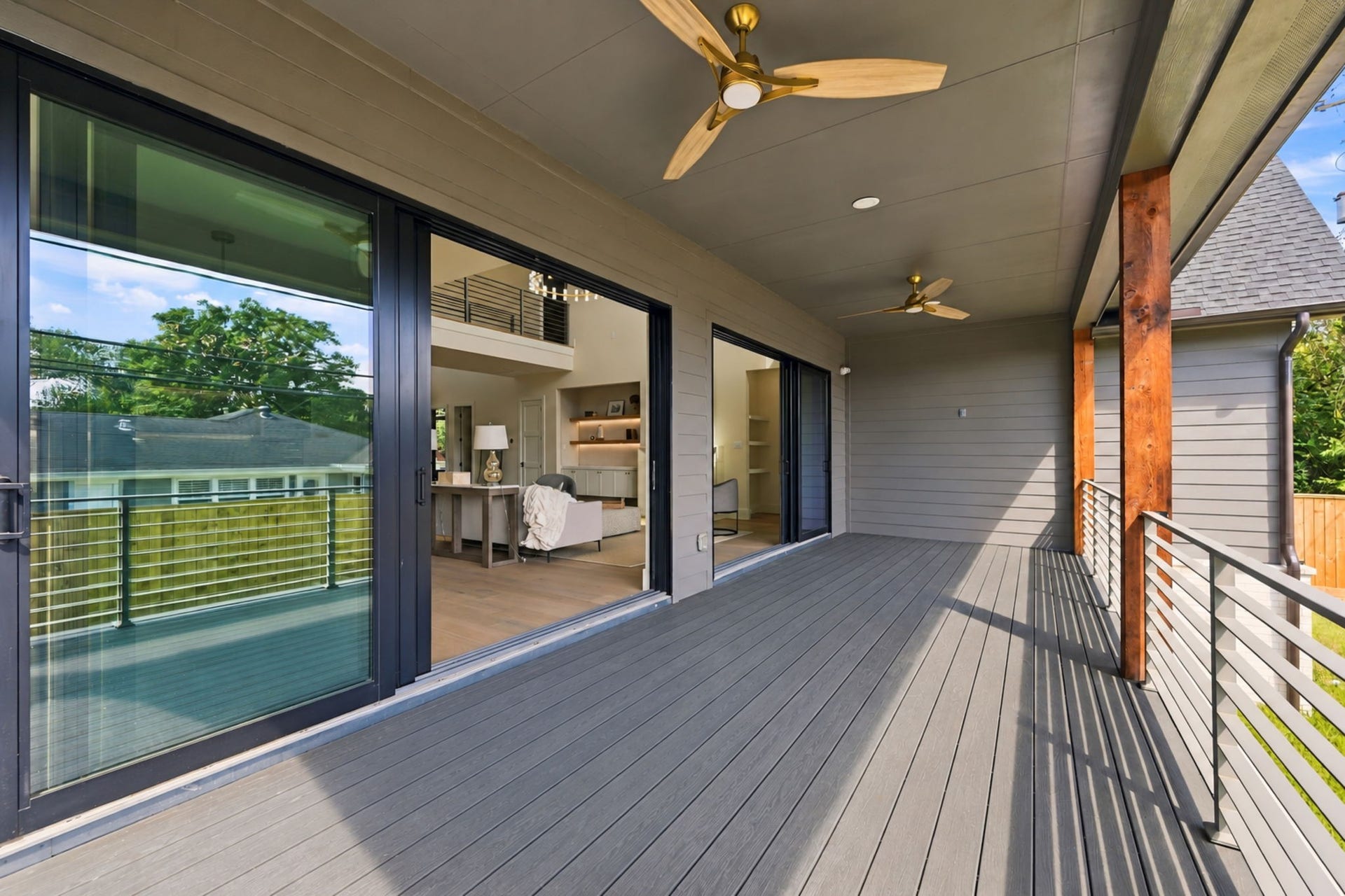 3015 Stanton Street, Houston, TX 77025 Huge back patio.