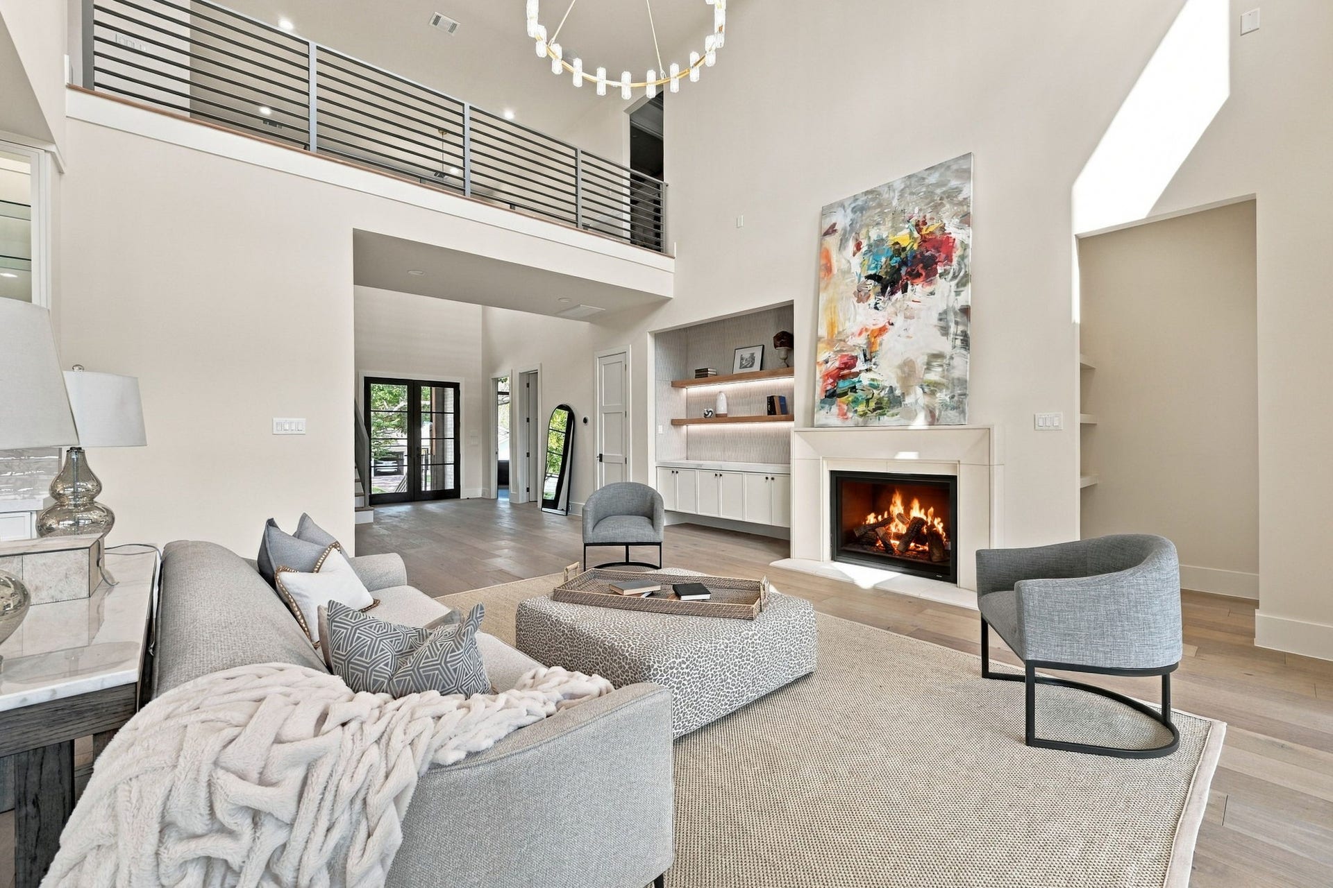 3015 Stanton Street, Houston, TX 77025 Living. 1st floor.