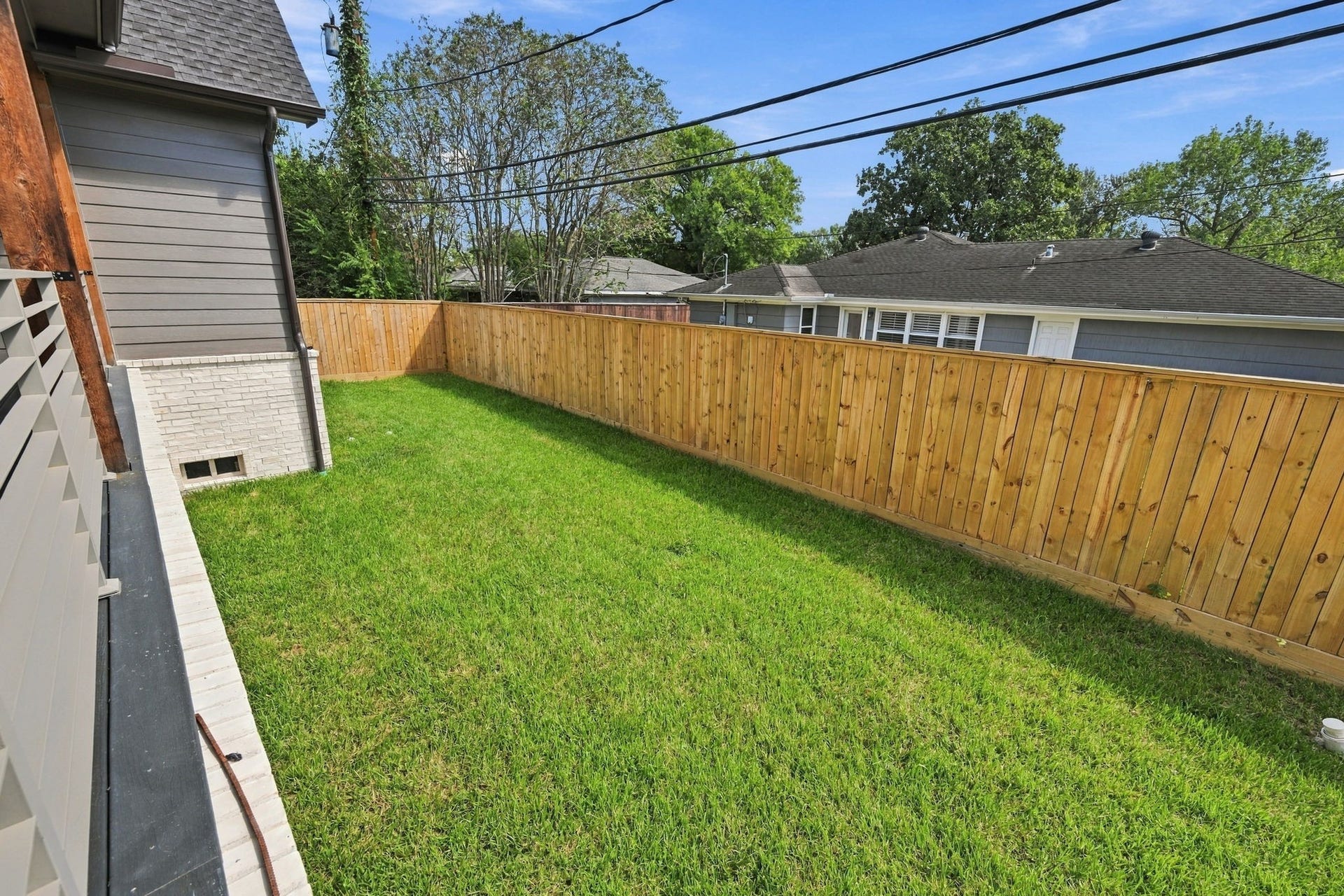 3015 Stanton Street, Houston, TX 77025 Backyard.