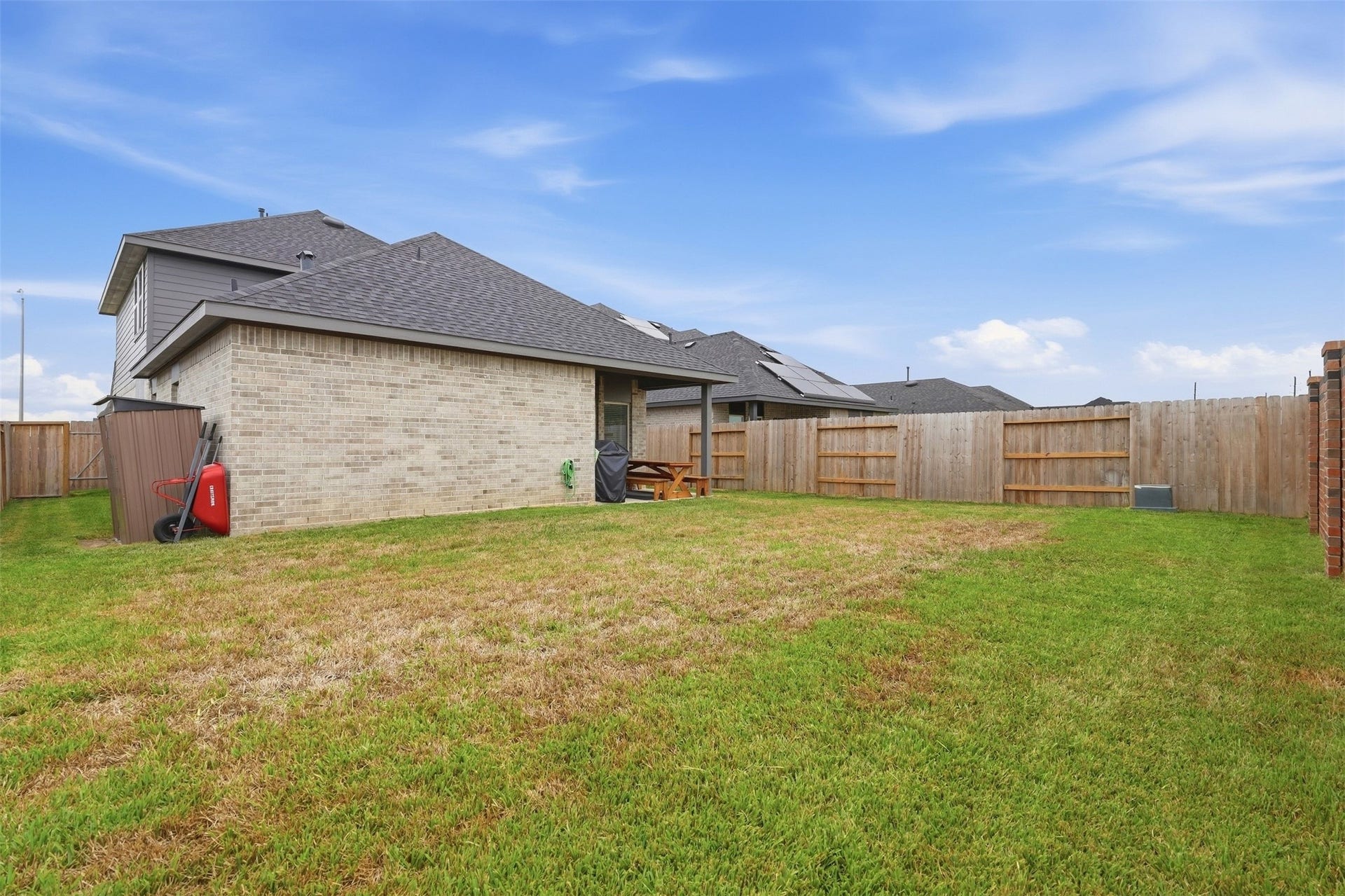 3020 Brizzo Beach Lane, Katy, TX 77493 Large Yard with sprinklers included