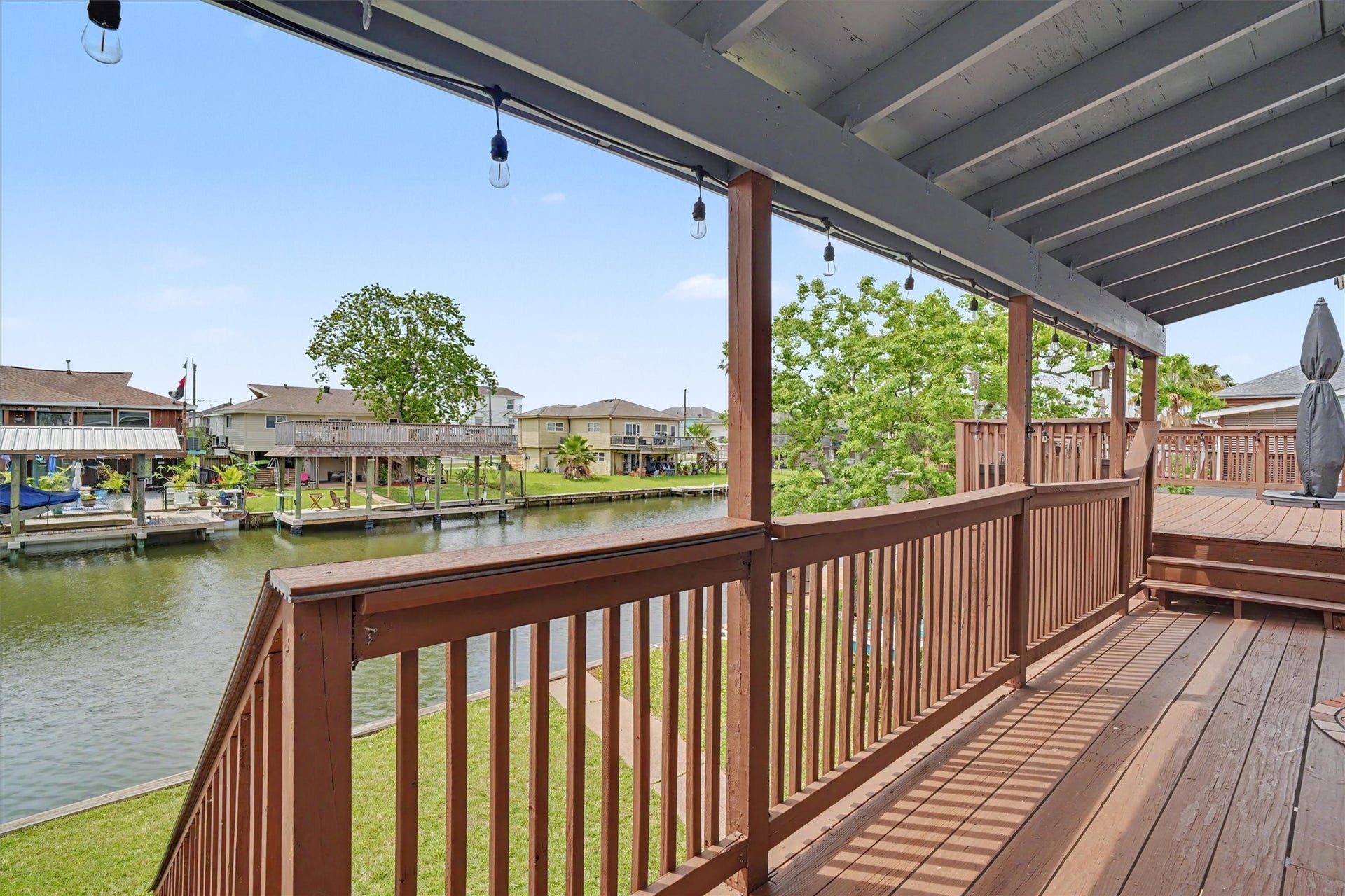 370 Ling Street, Bayou Vista, TX 77563 Porch towards water