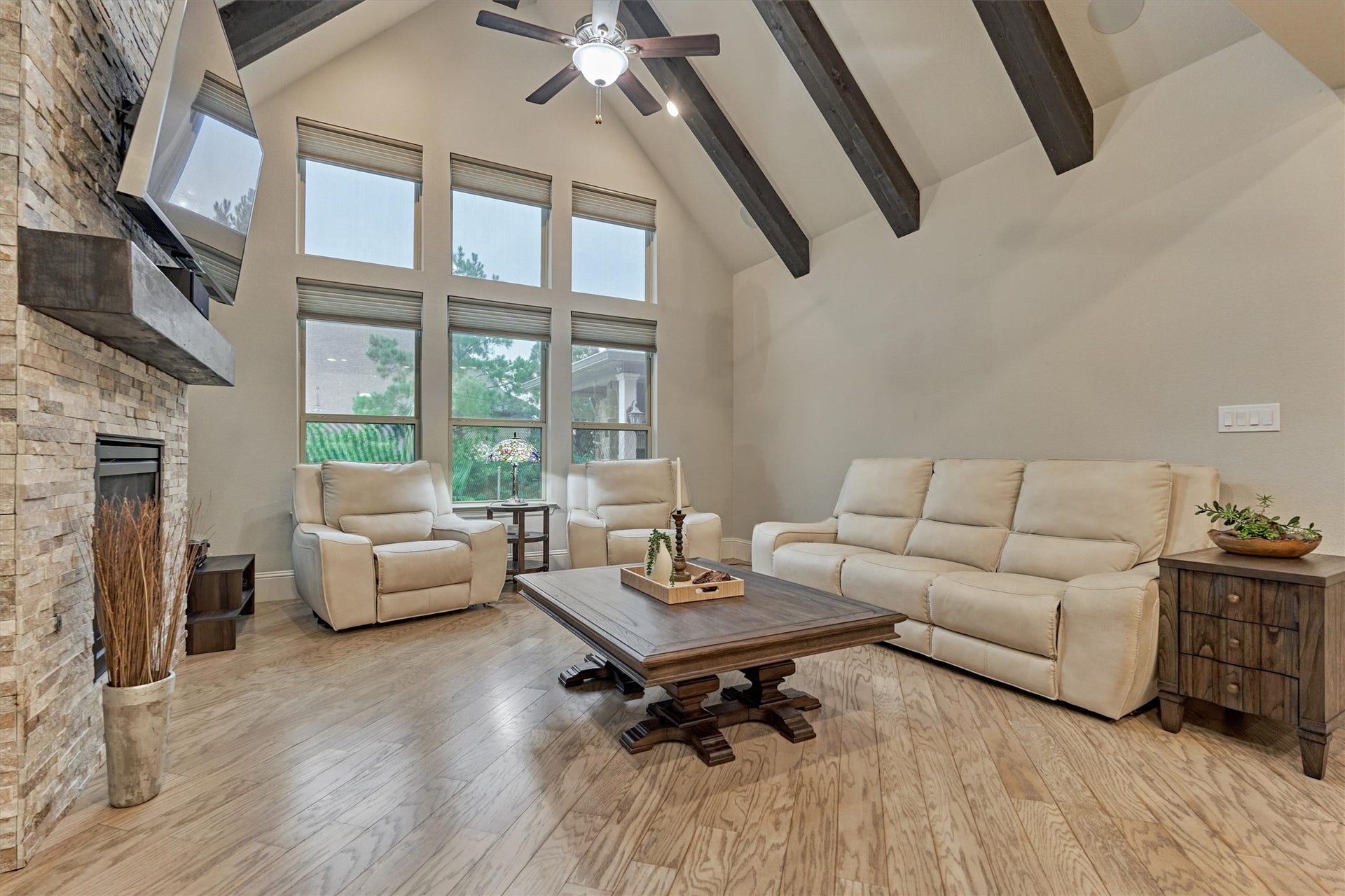6 Canopy Green Drive, Tomball, TX 77375 automatic window shades