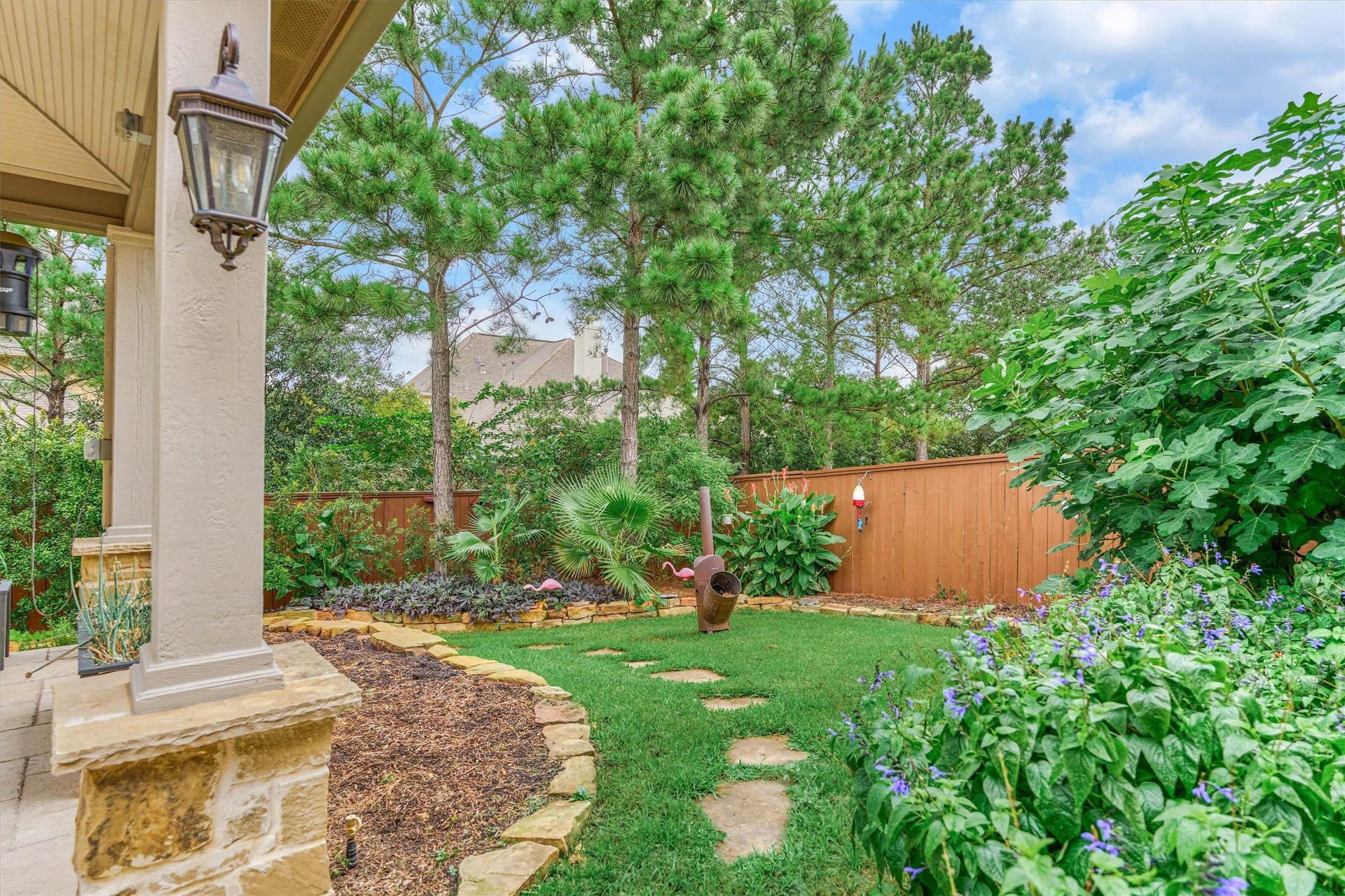 6 Canopy Green Drive, Tomball, TX 77375 plenty of garden space to grow all your own vegetables
