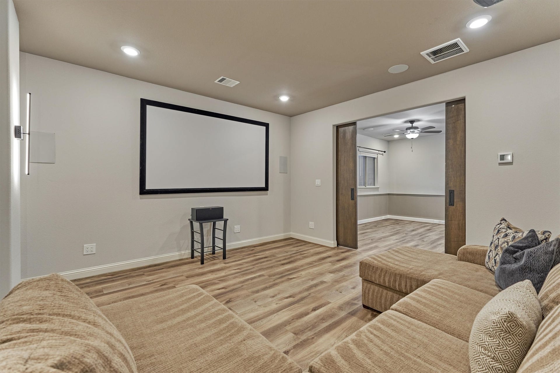 6 Canopy Green Drive, Tomball, TX 77375 perfect for movie night