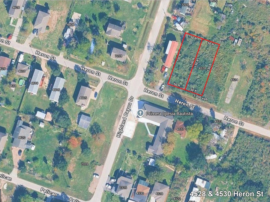 Property photo for 4528 & 4530 Heron Street, Hitchcock, TX