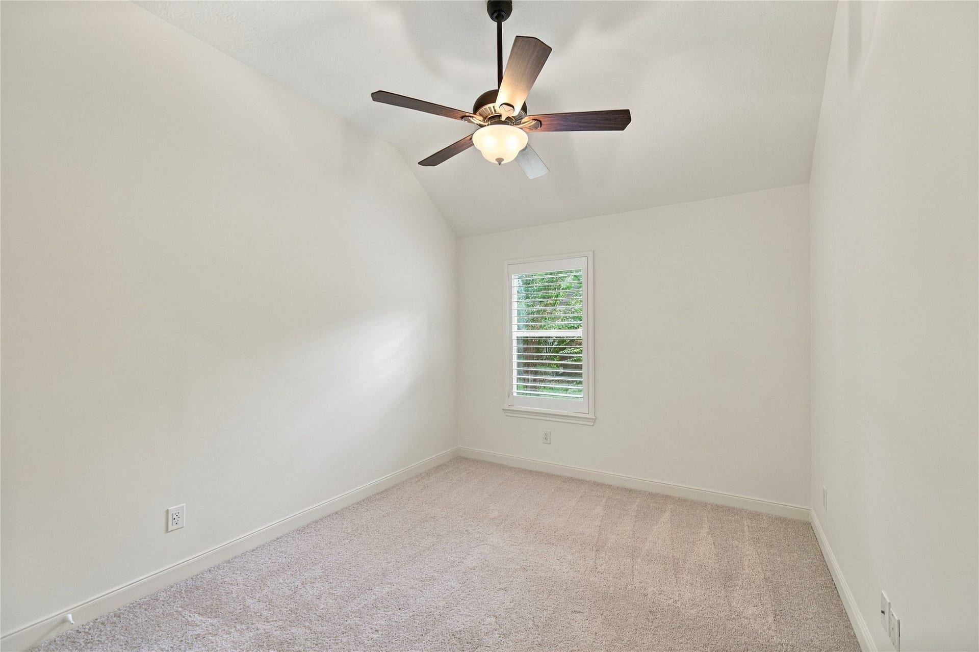 23706 Indian Hills Way, Katy, TX 77494 Like the first bedroom, the second of two secondary bedrooms is complete with plantation shutters, fresh paint, new carpet, and lighted ceiling fan.