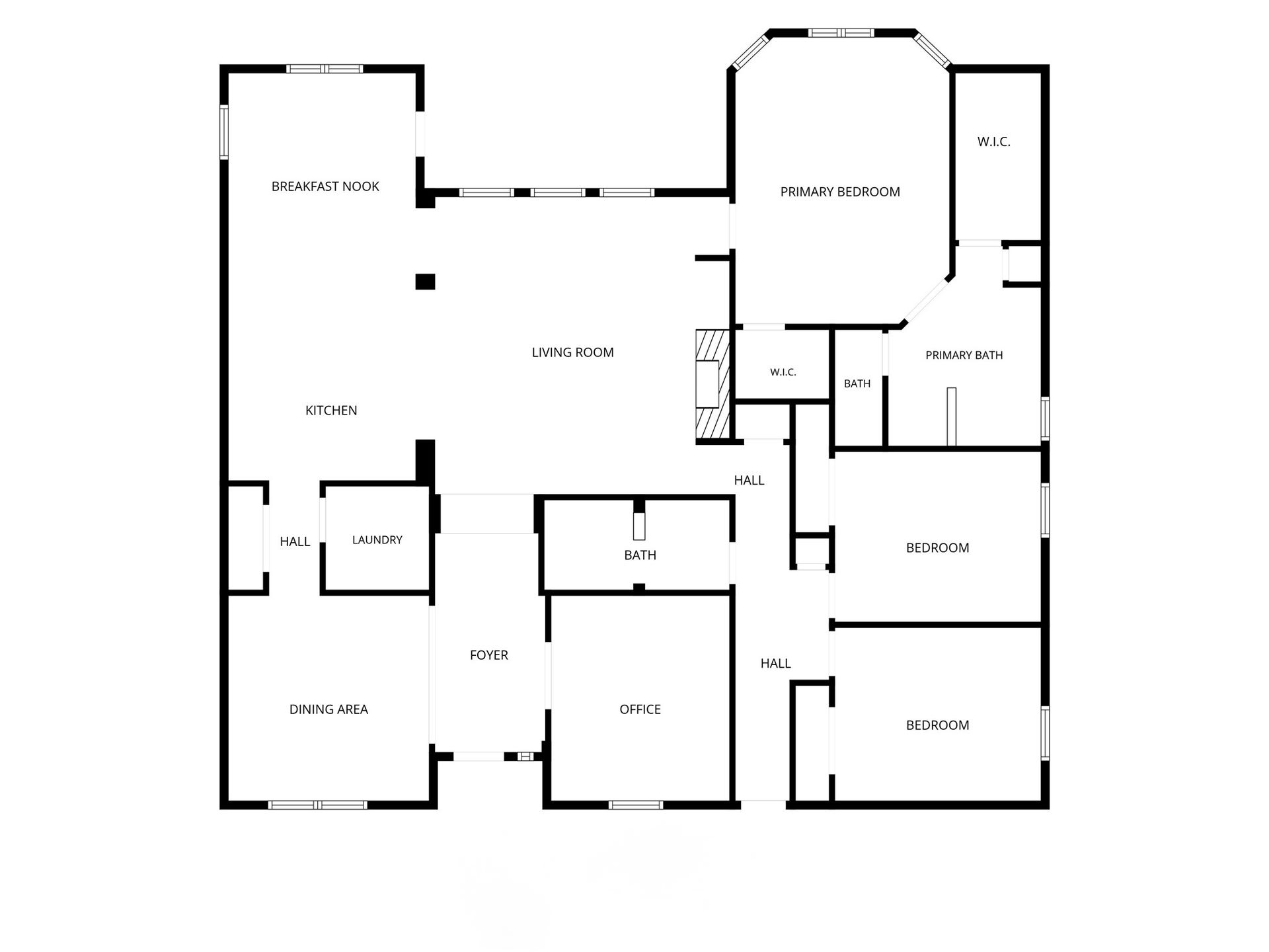 23706 Indian Hills Way, Katy, TX 77494 This well-designed floor plan features a home office, a spacious primary suite with TWO closets, a large living area and kitchen, a formal dining room, plus two secondary bedrooms.