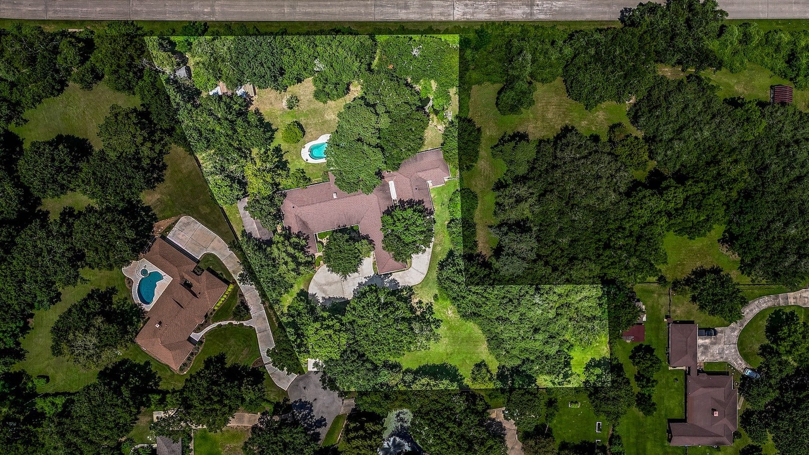 18926 Wildrose Lane, Tomball, TX 77377 What a rare find - 2.22 acres, 6,500+ sq. ft. home, 6 car garage and much more!