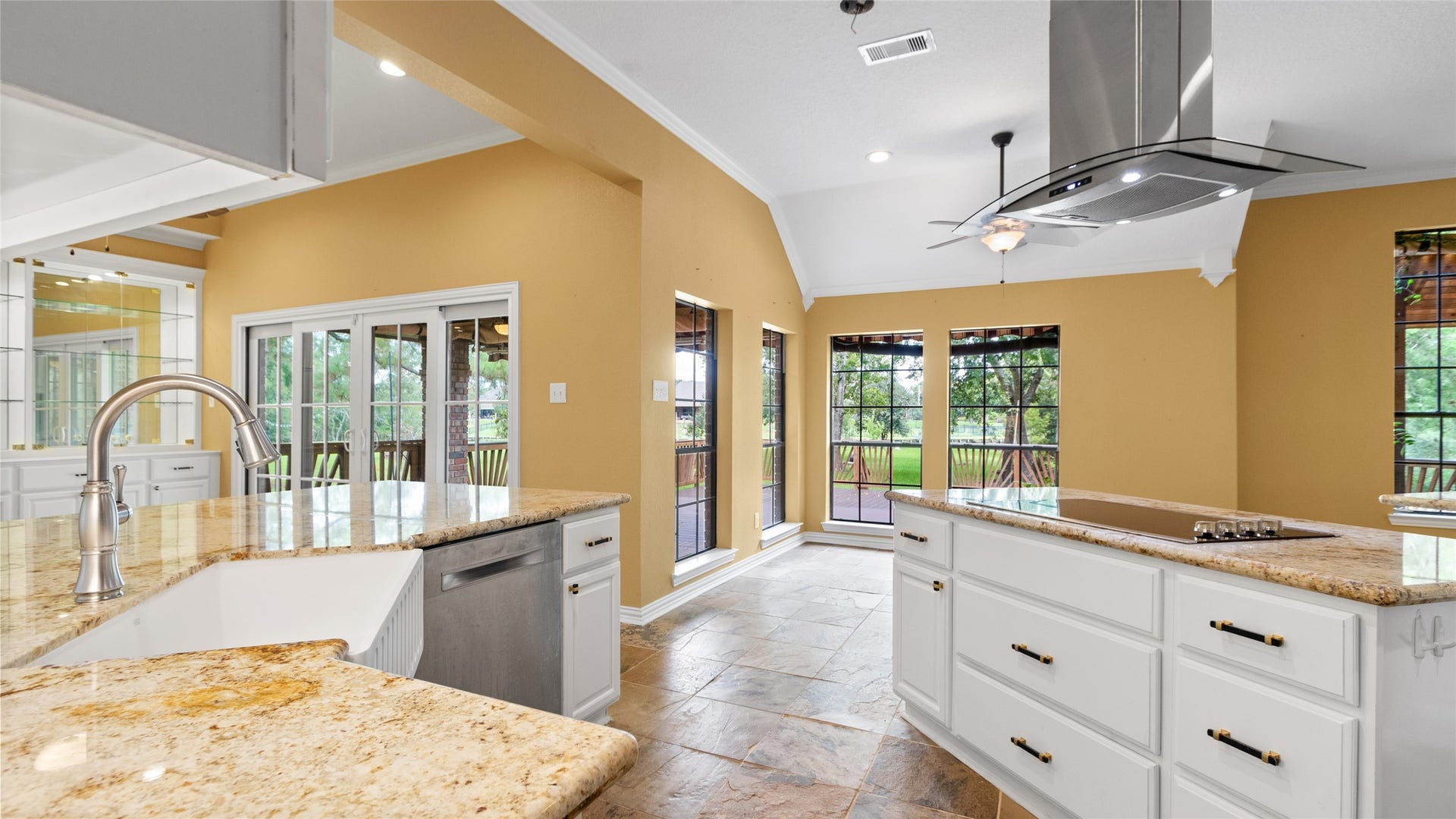 97 Avenue J, Dickinson, TX 77539 This island kitchen is perfect for the chef in your familly