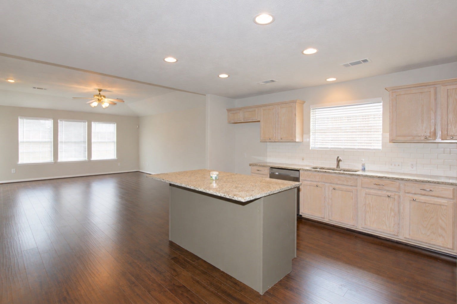 3111 Stratford Bend Drive, Sugar Land, TX 77498 Open concept Dining and Living room view