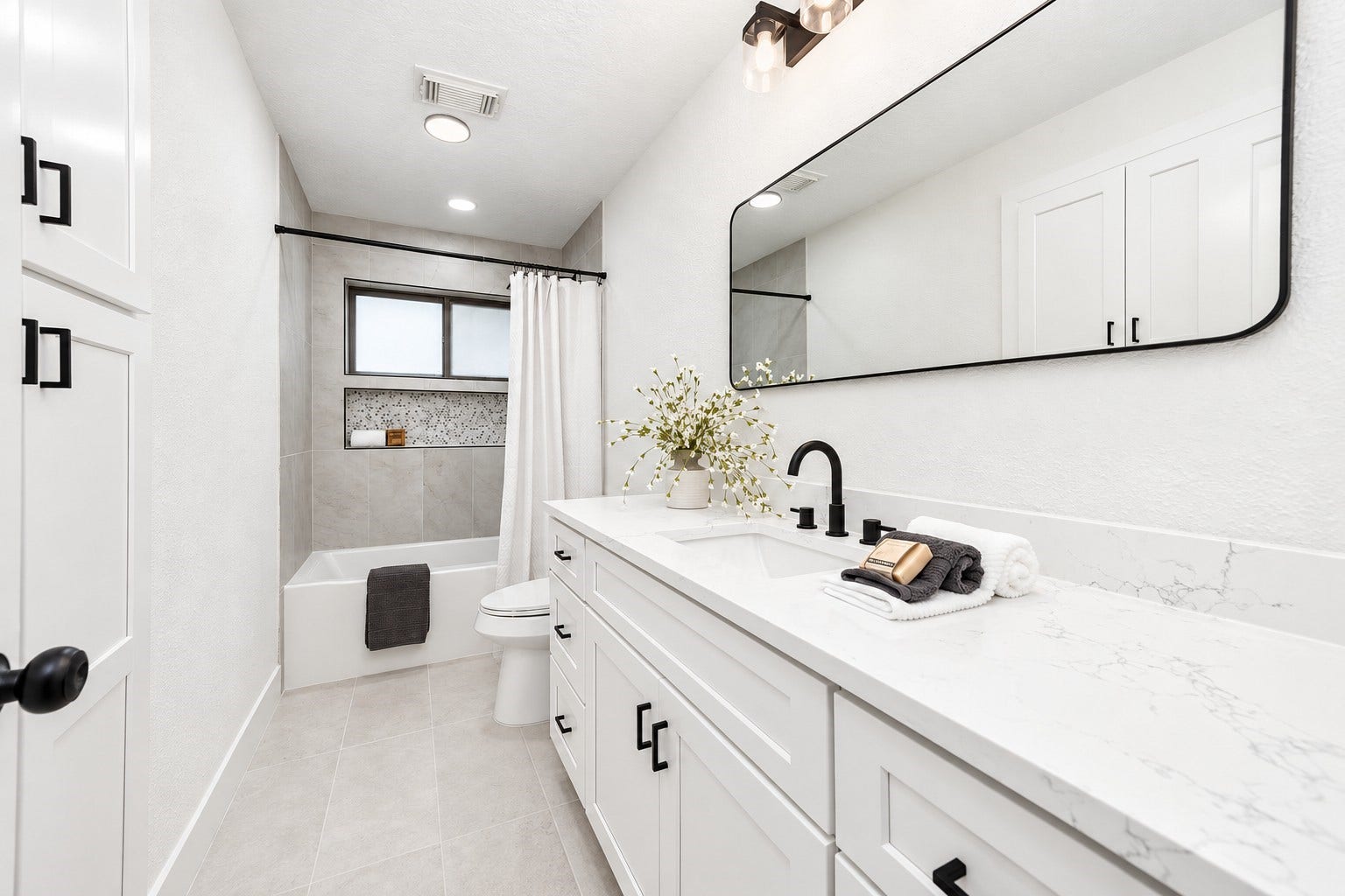 109 Dorado Drive, Friendswood, TX 77546 Secondary bathroom view showcasing the vanity area.