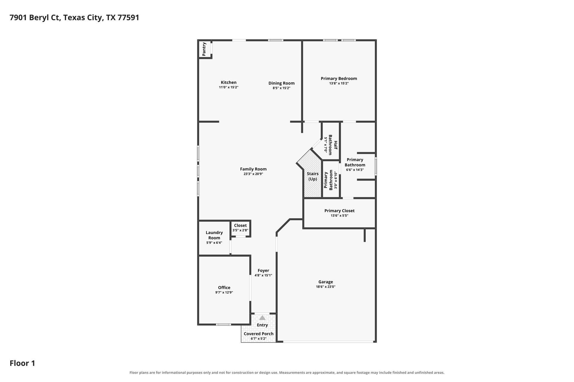 7901 Beryl Court, Texas City, TX 77591 7901 Beryl Court, Texas City, TX 77591