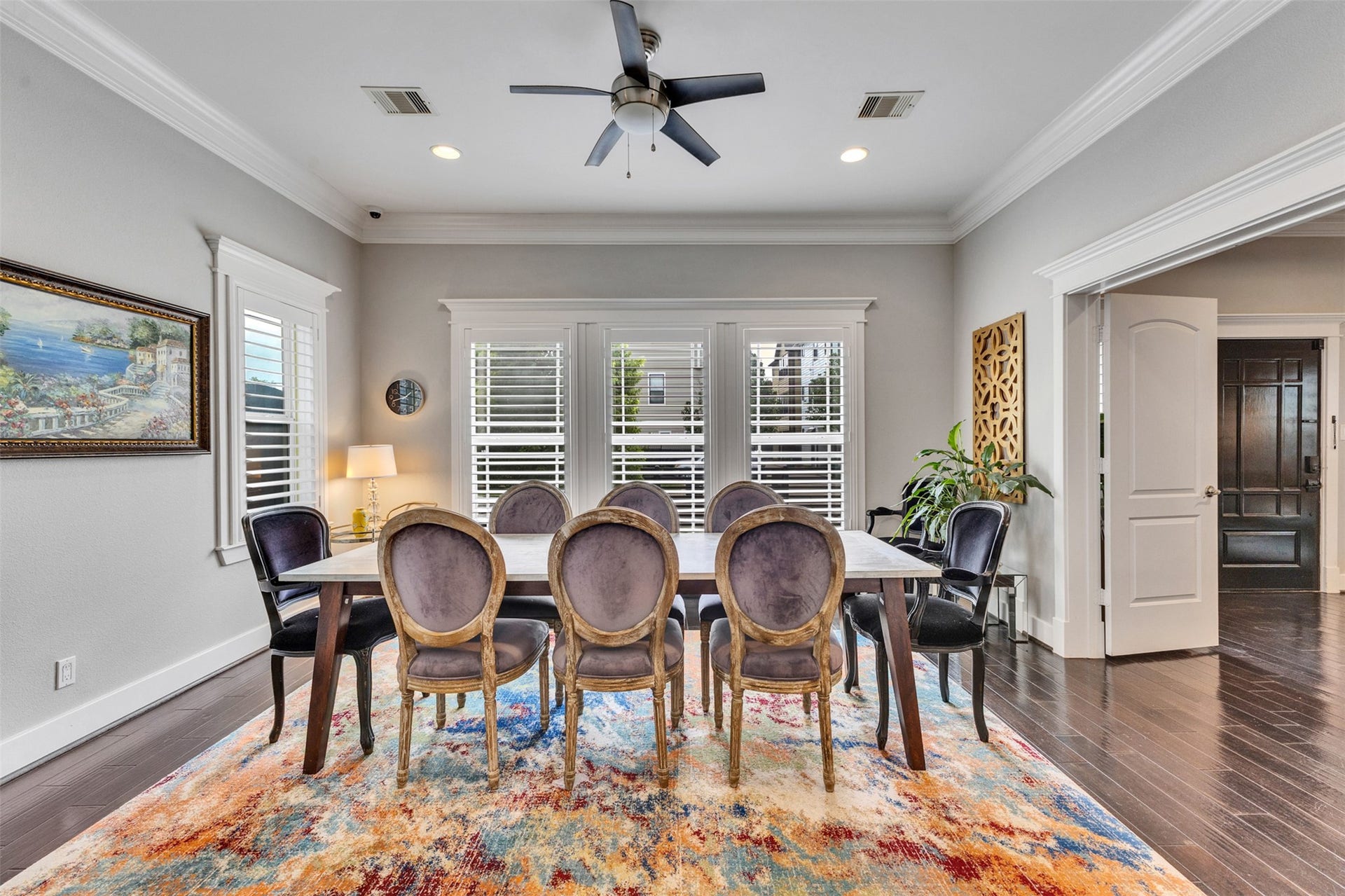 827 W 19th Street and 829 W 19th Street, Houston, TX 77008 Dining or conference room