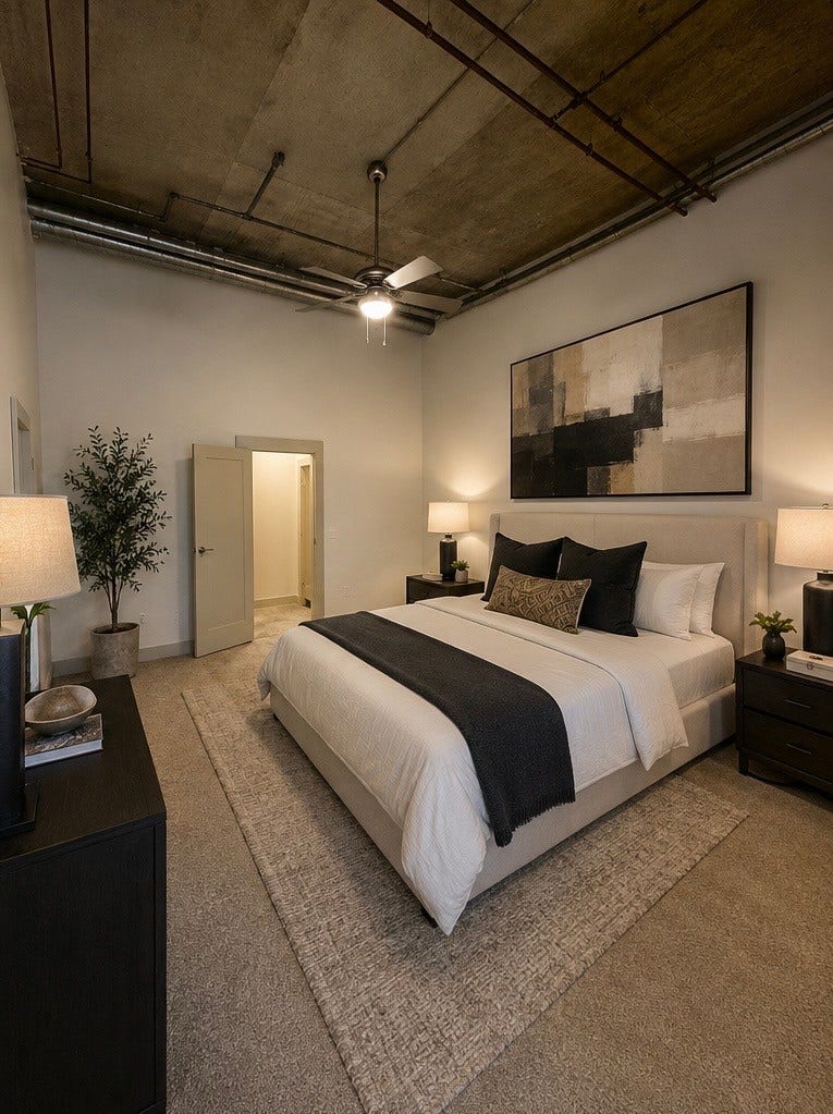 4899 Montrose Boulevard, #1009, Houston, TX 77006 All bedrooms hold a king size bed with room to spare!