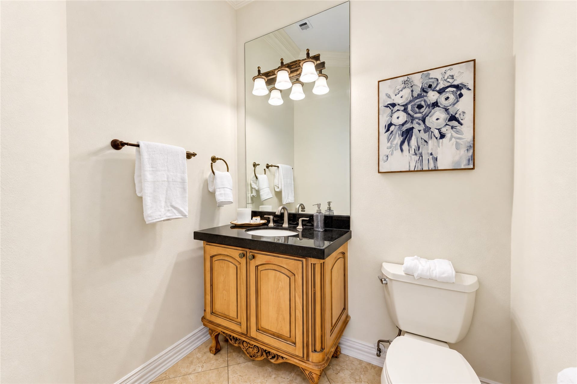 14014 Hampton Cove Drive, Houston, TX 77077 Powder room