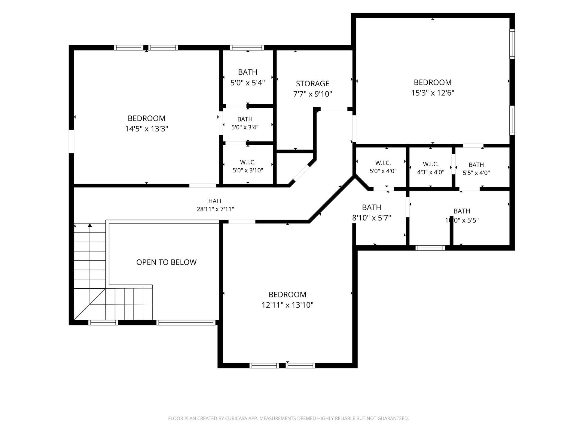 Upstairs: three spacious secondary bedrooms plus two full baths and excellent storage.