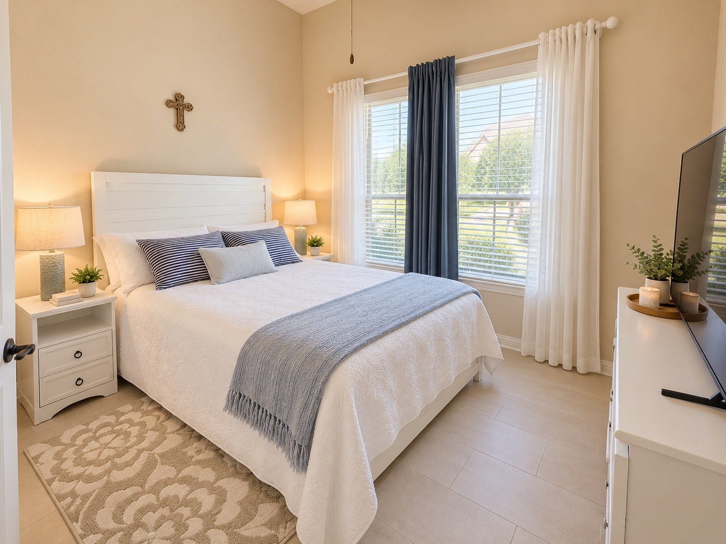 8006 Duncan Ranch Lane, Richmond, TX 77407 Cozy secondary bedroom located at the front of the home, with convenient access to a full bathroom, offering added comfort and privacy.