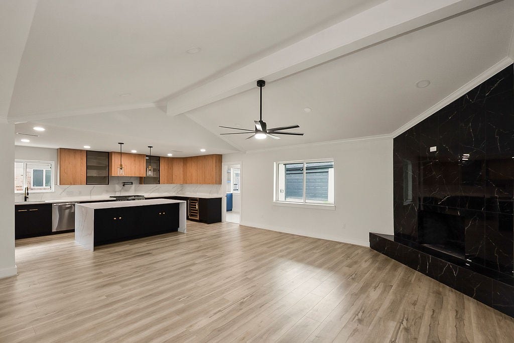 6106 Rutherglenn Drive, Houston, TX 77096 Open living and kitchen layout designed for comfortable everyday living and entertaining.