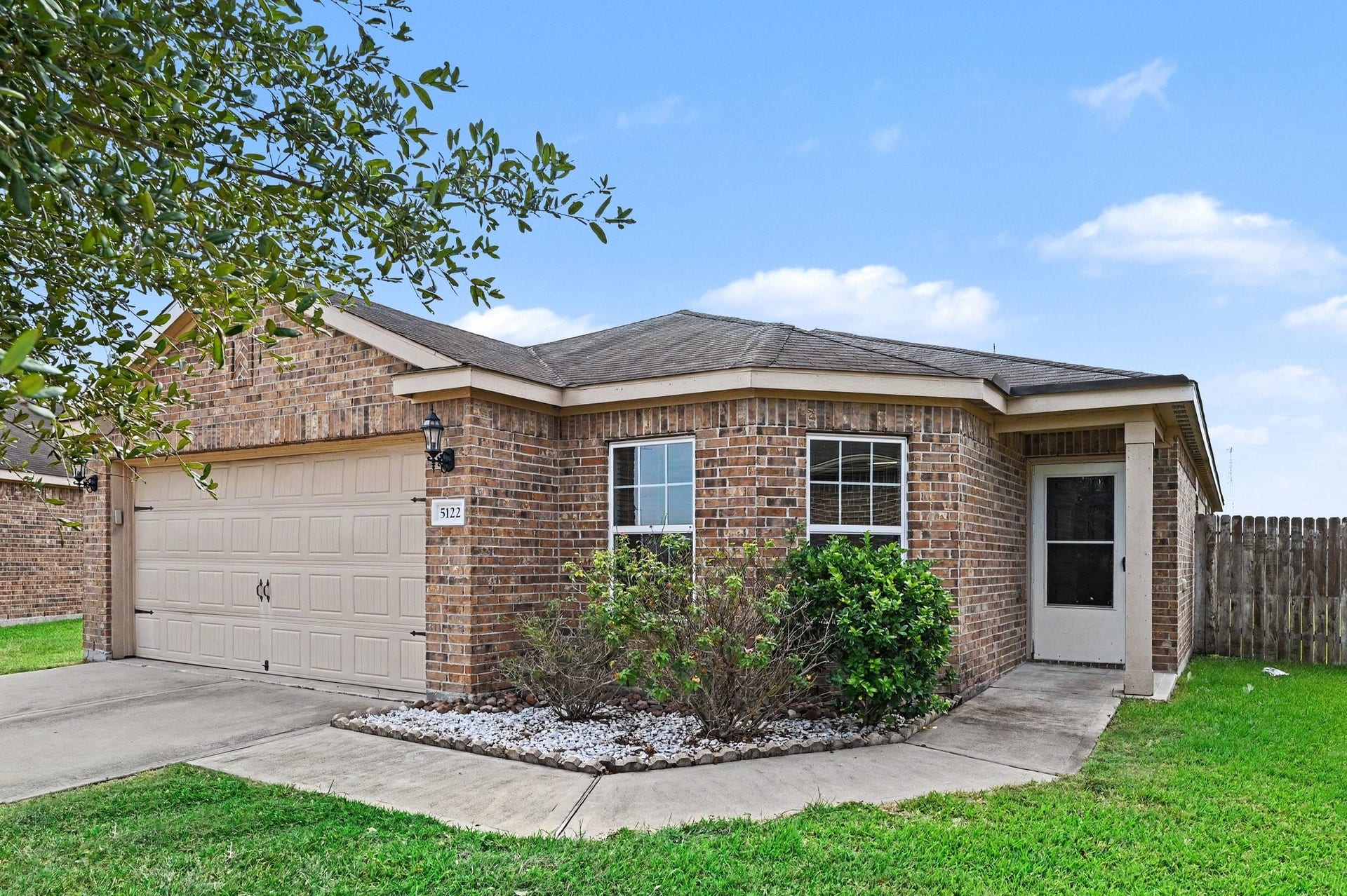 Charming single-story with an inviting curb appeal.