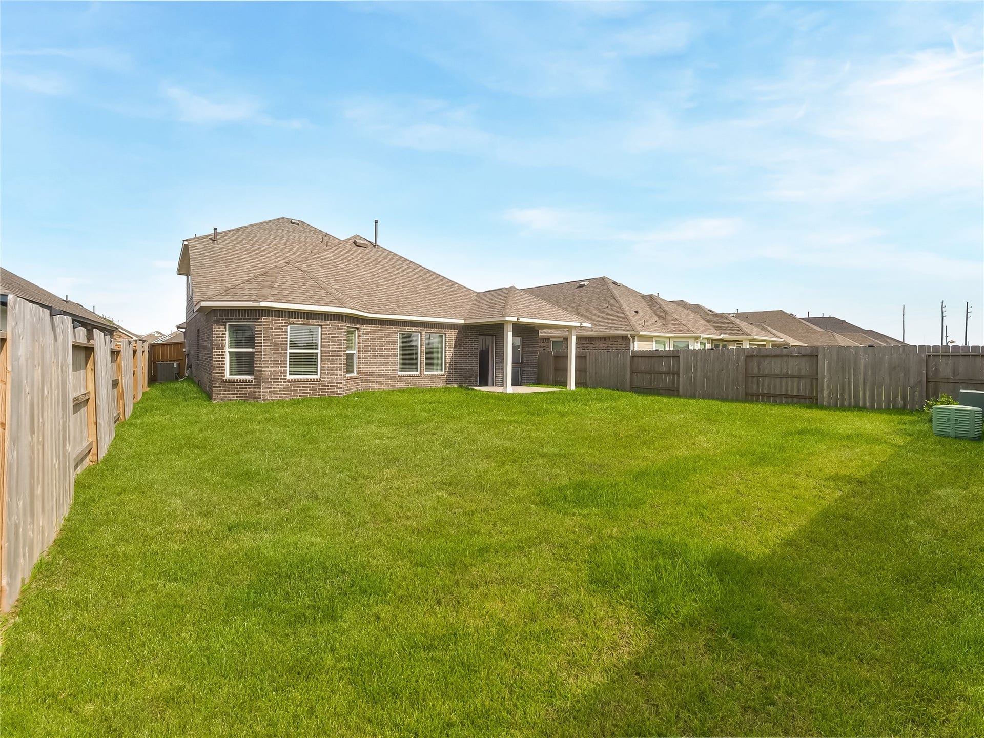 8634 Jetty Glen Drive, Cypress, TX 77493 Spacious Backyard