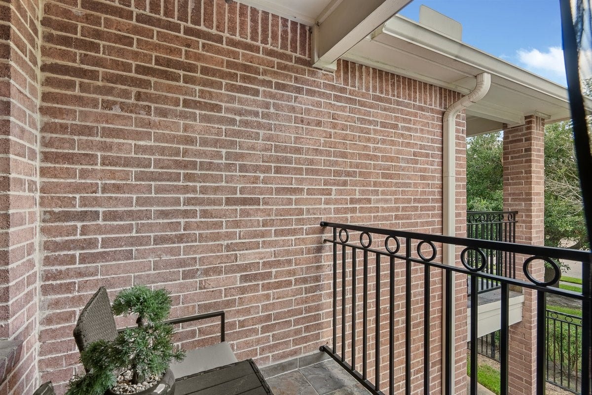 Enjoy views of the mature landscaping from your private balcony!