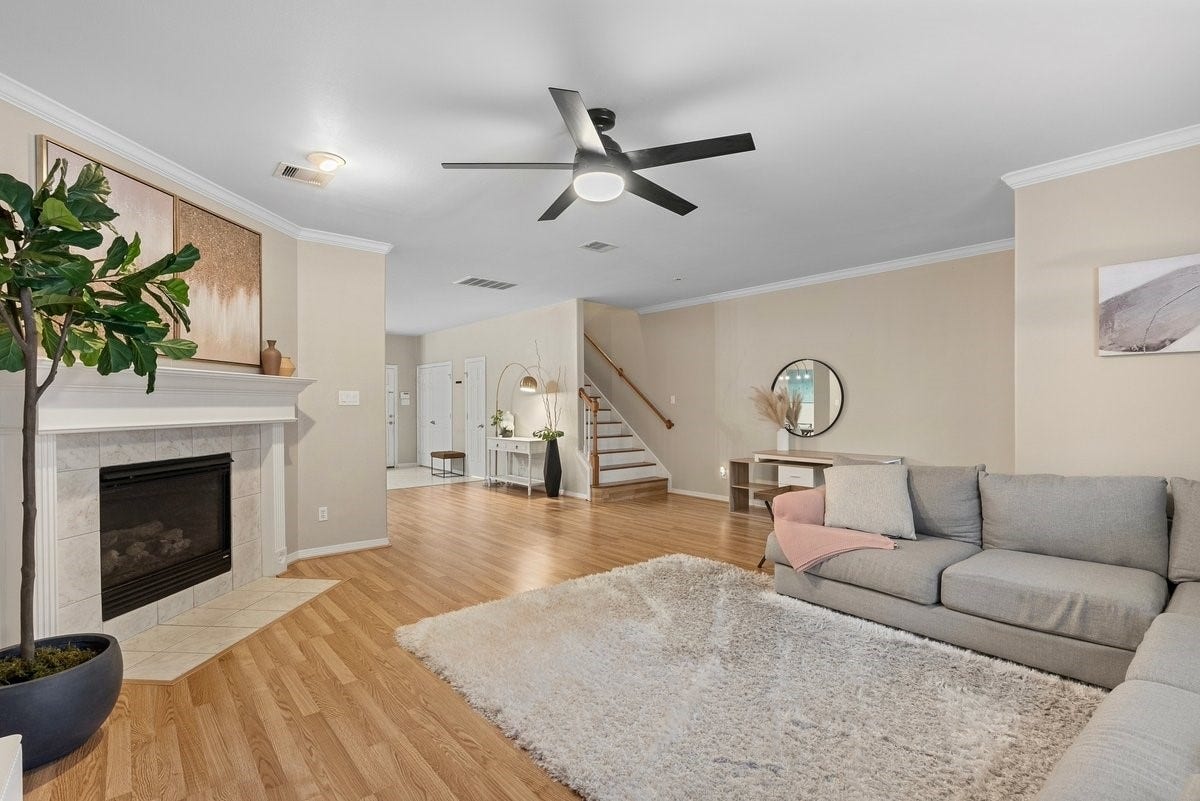 Welcome to 2865 Westhollow Unit 3! This bright and airy townhome has high ceilings, laminate flooring, and it is incredibly spacious!