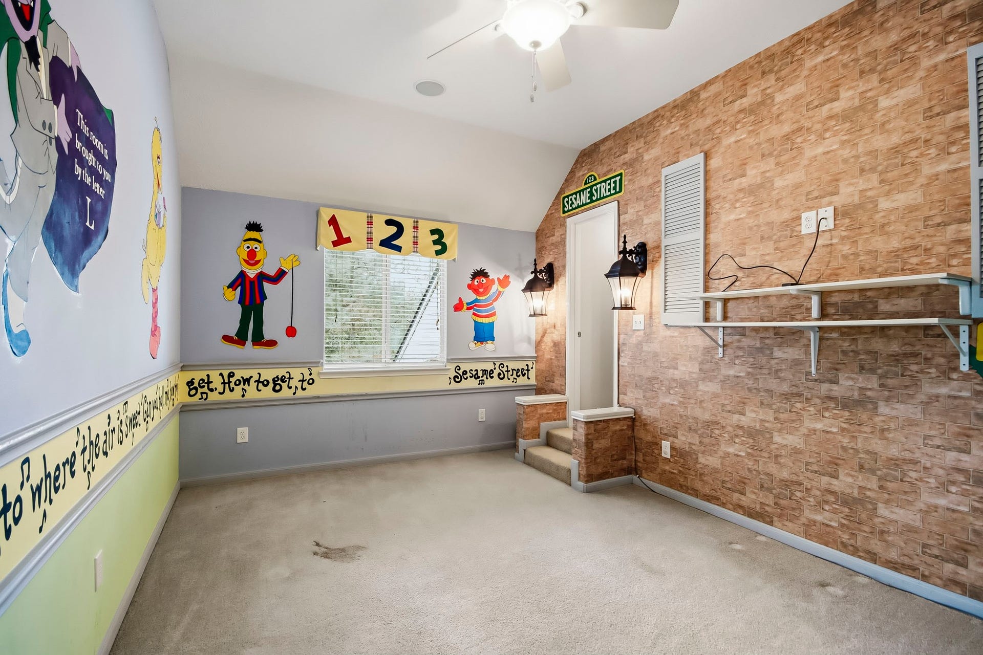 Originally a Meritage Homes model home, this charming property still showcases its unique designer touches, including the adorable Sesame Street-themed room! Lovingly maintained by its original owners, this home is filled with character, charm, and special details throughout.