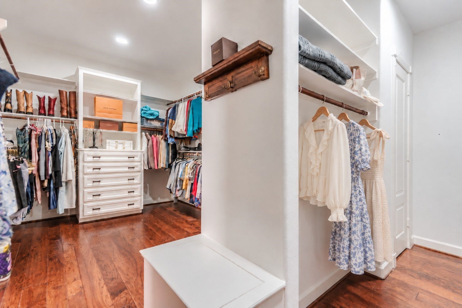 2 of 2 primary closets - large walk-in