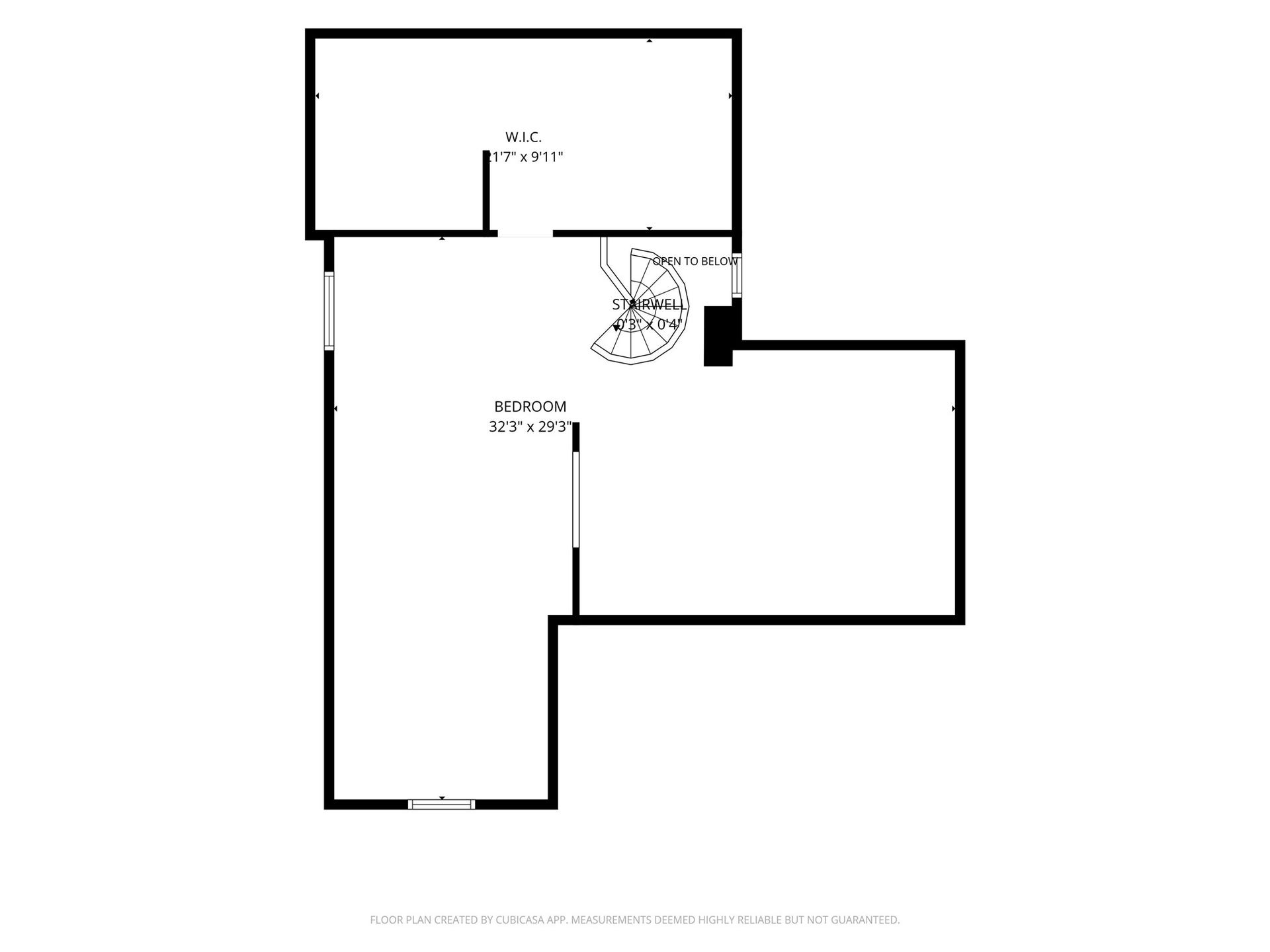 2120 Everett Street, Houston, TX 77009 Second level floor plan