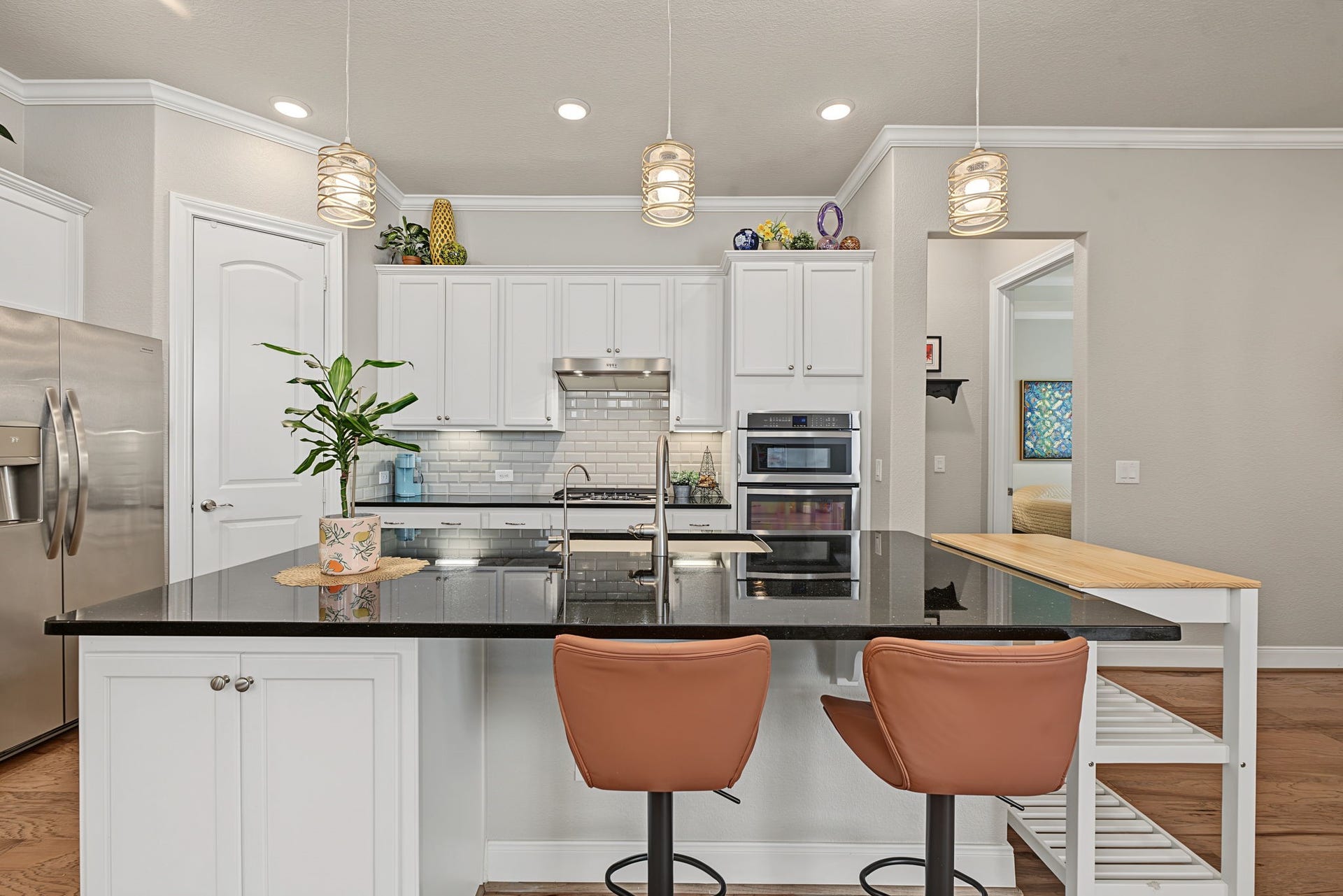 229 Percheron Drive, Spring, TX 77382 Granite countertops, abundant storage, walk-in pantry, SS appliances. Fridge stays!
