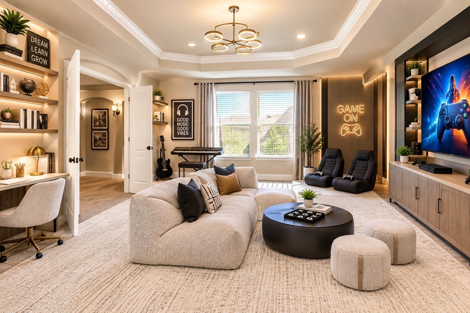 Virtually staged to give you ideas
