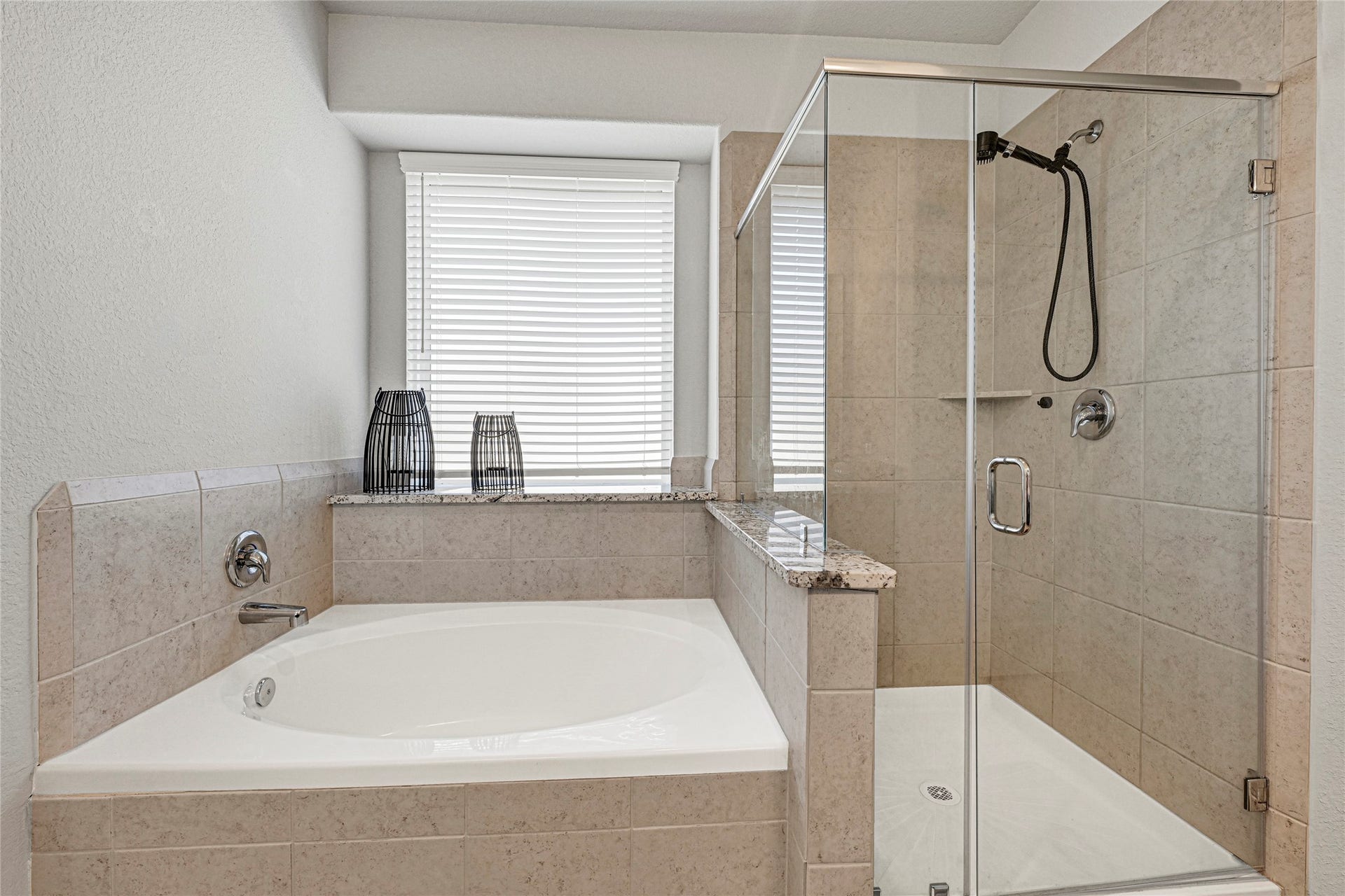 Separate Bathtub & Shower in Primary Bathroom