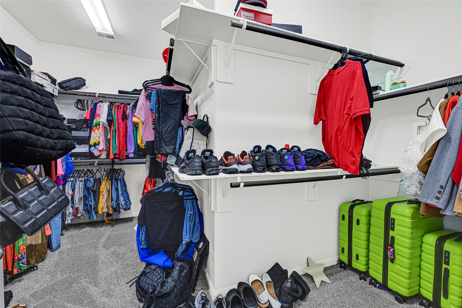 Spacious Closet apart of Primary Suite