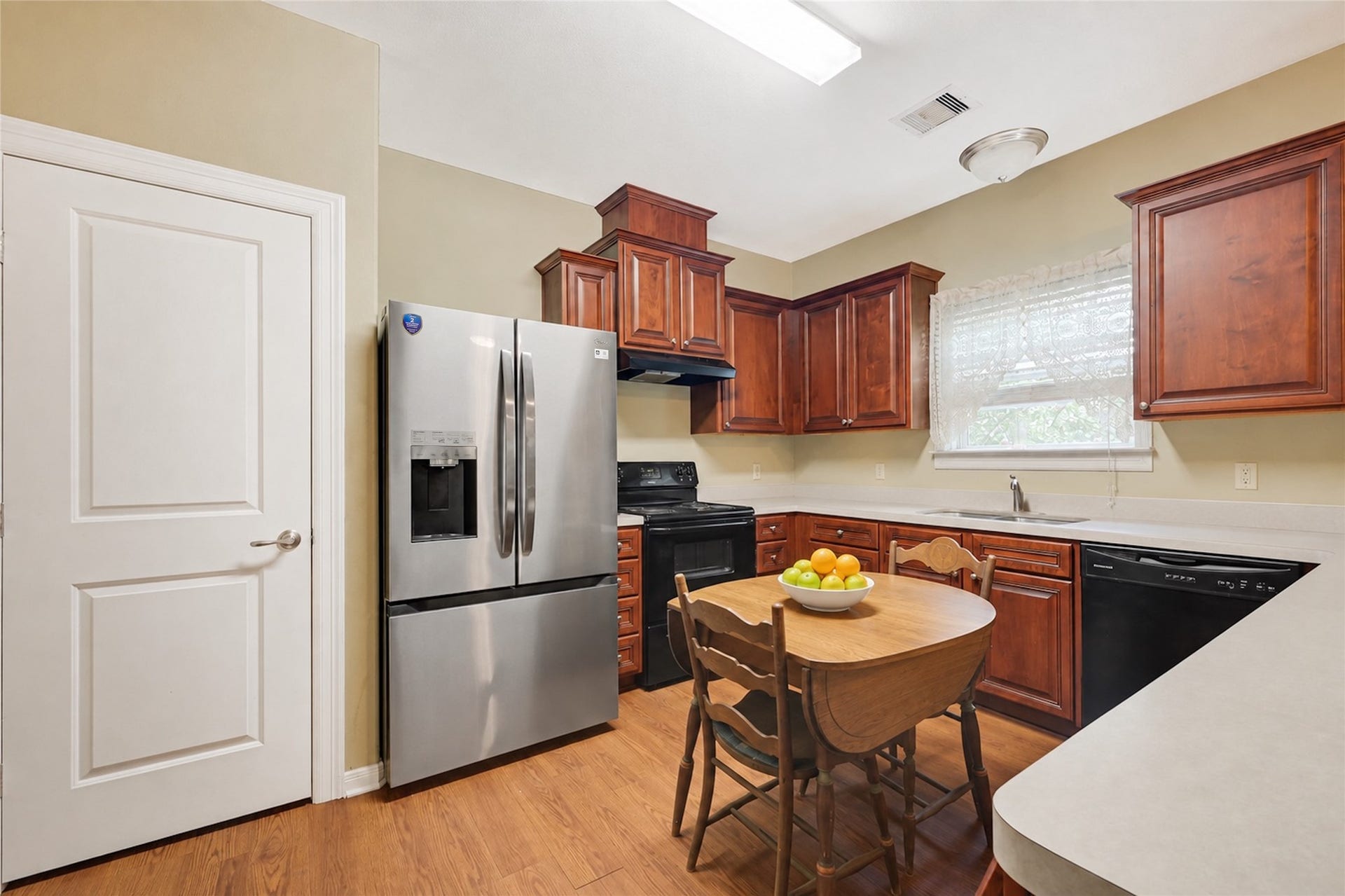 2329 Avenue D, San Leon, TX 77539 Check out this kitchen! Plenty of room to prep recipes and store items in the pantry.