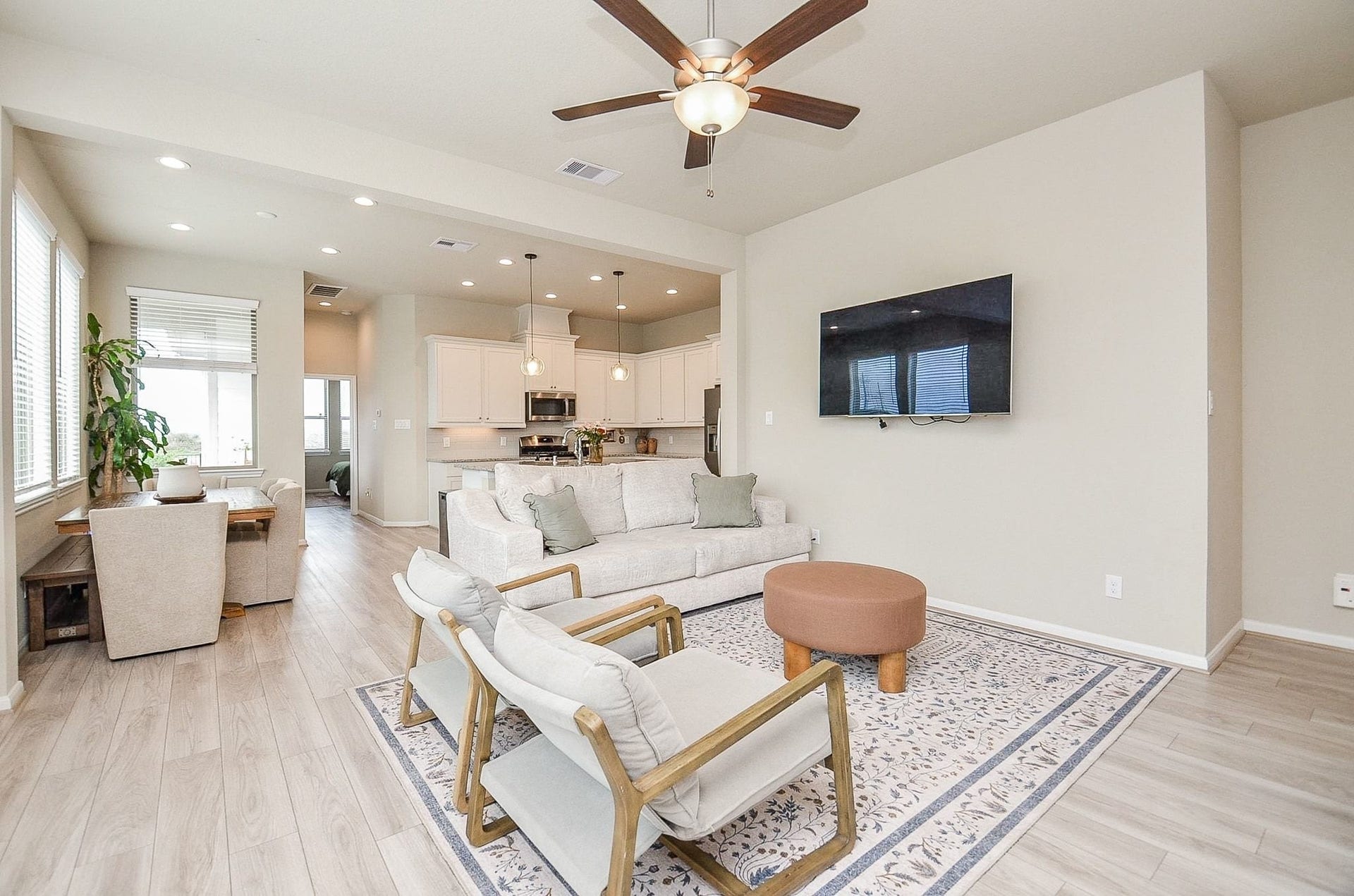 5146 Prairie Terrace Lane, Fulshear, TX 77441 Main living space on the first floor