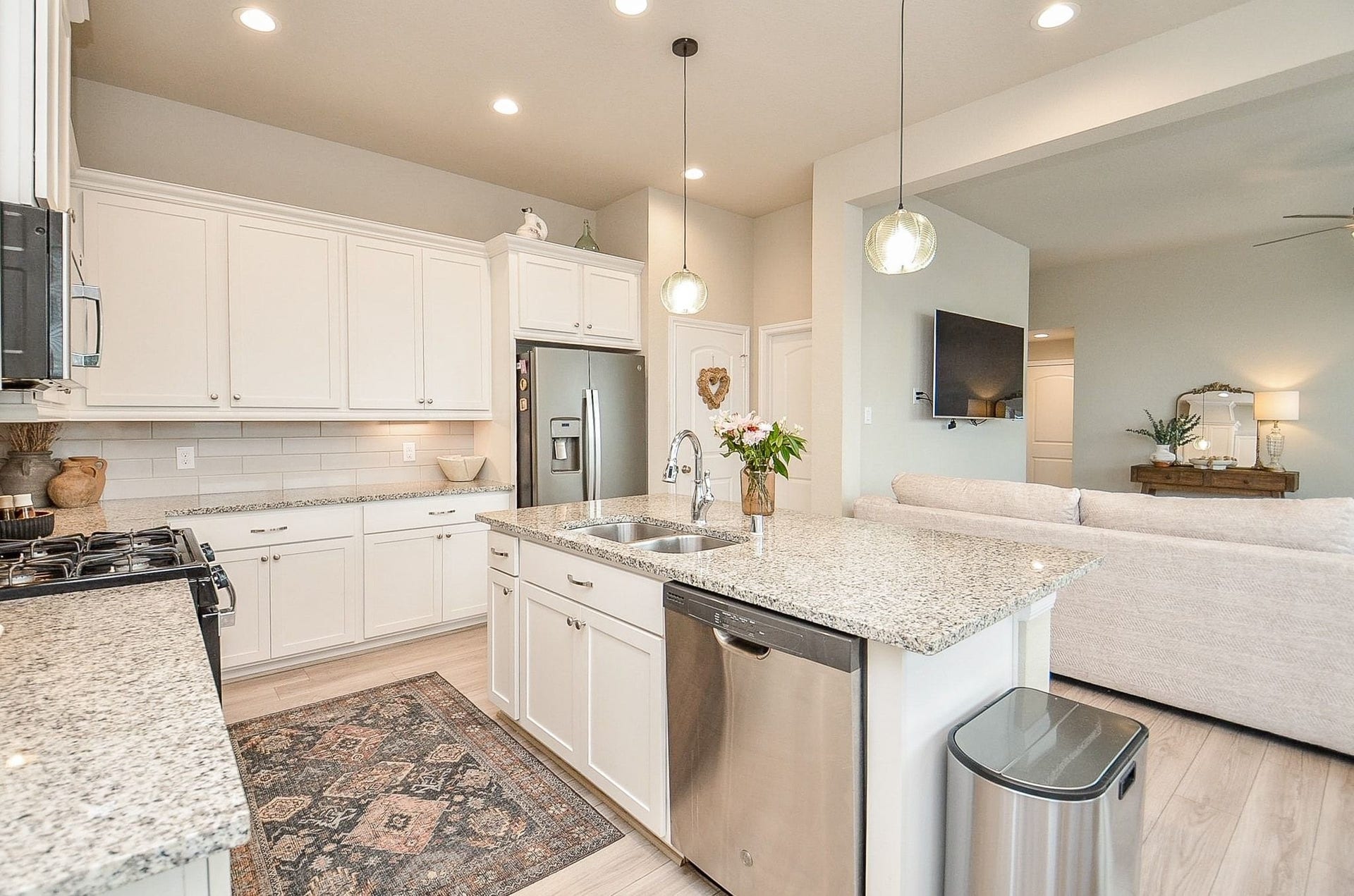 5146 Prairie Terrace Lane, Fulshear, TX 77441 Ample cabinet space for all your cooking appliances