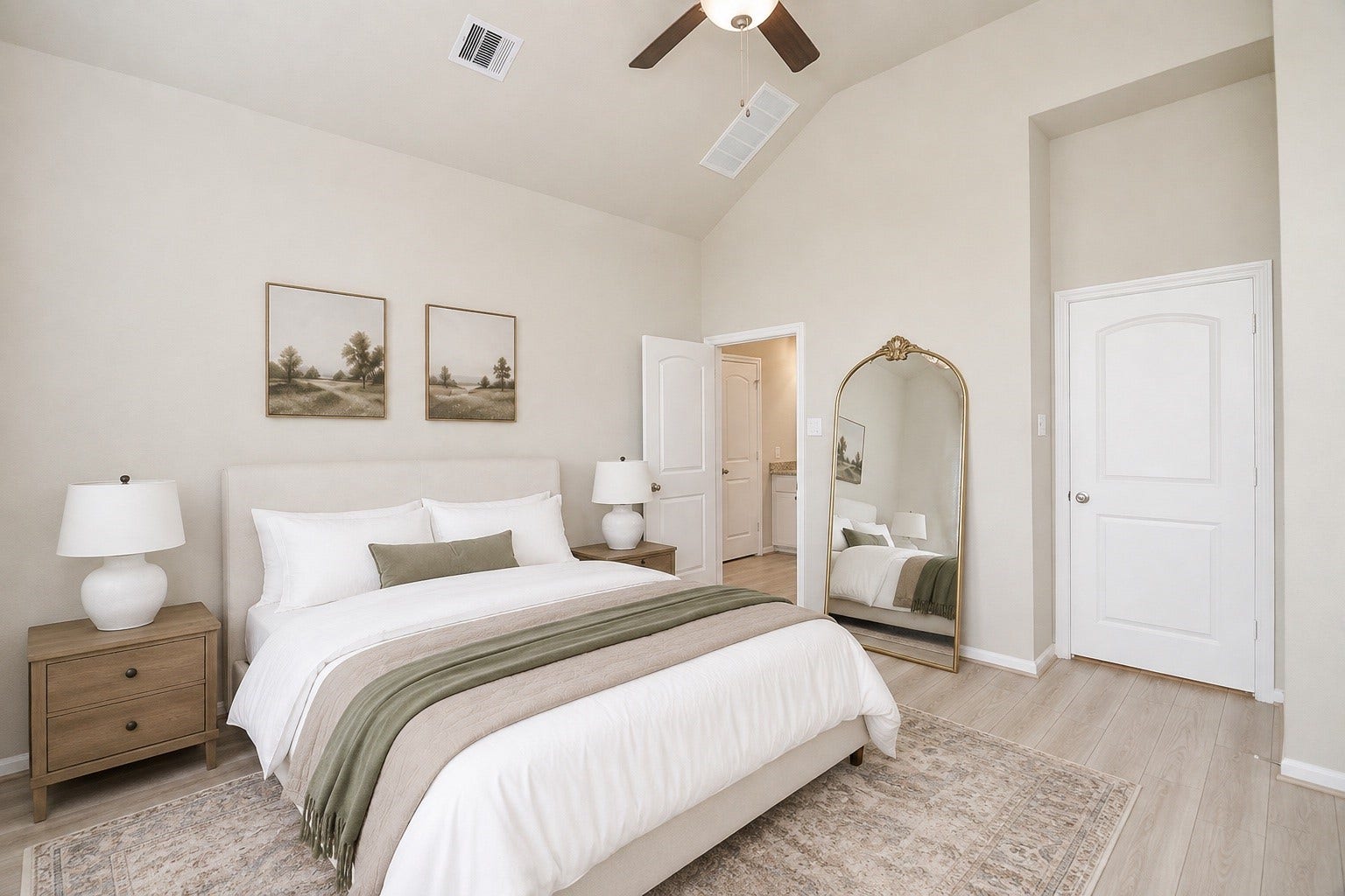5146 Prairie Terrace Lane, Fulshear, TX 77441 First floor primary bedroom for added convenience