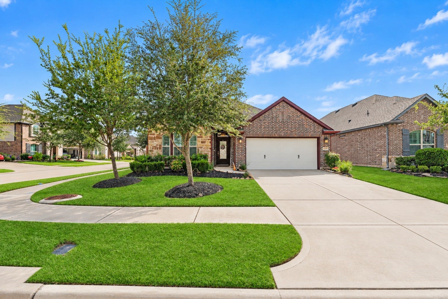 18203 Burnett Willow Lane, Cypress, TX 77433 Corner lot