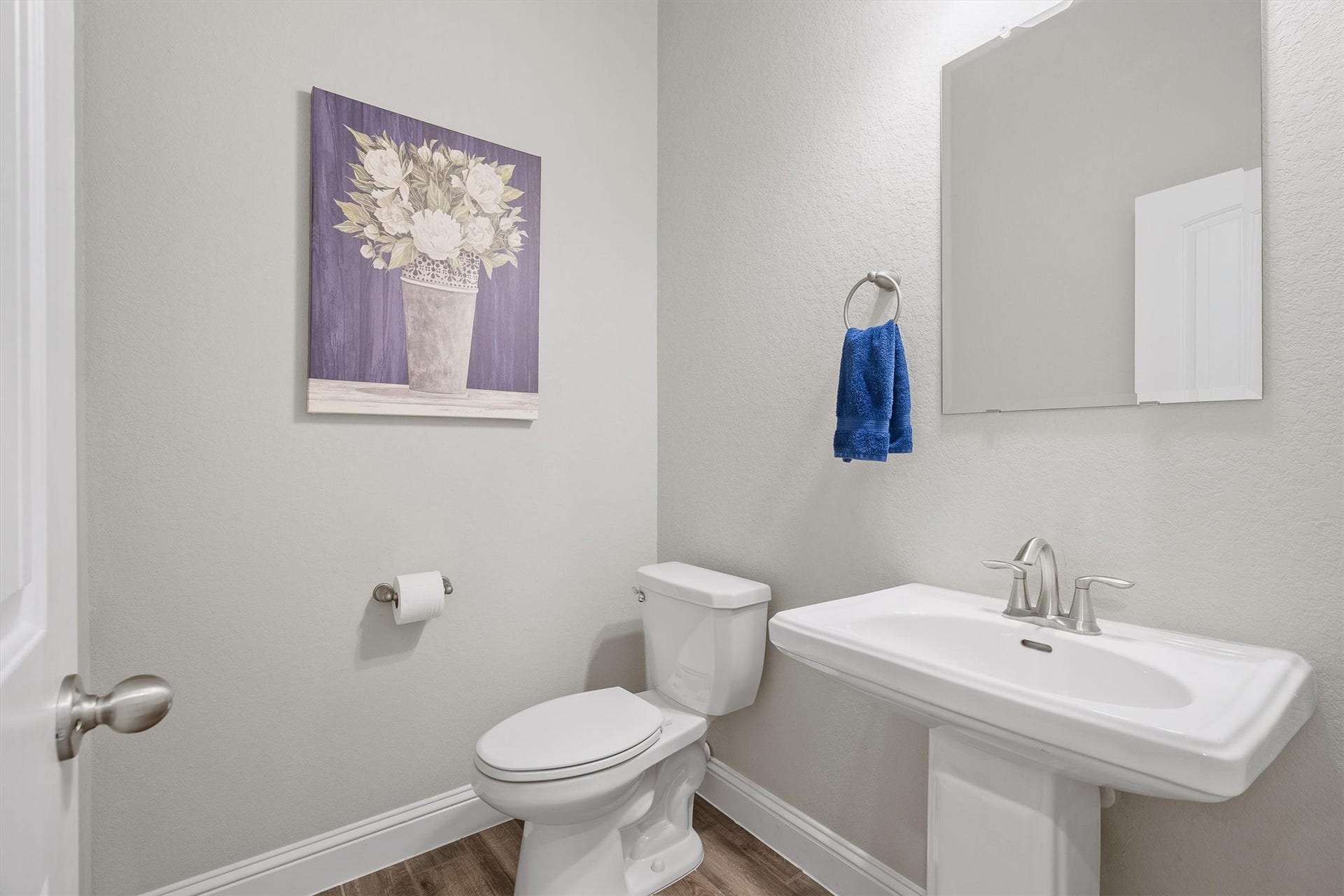 9034 Japonica Drive, Rosenberg, TX 77469 Powder room perfection.
