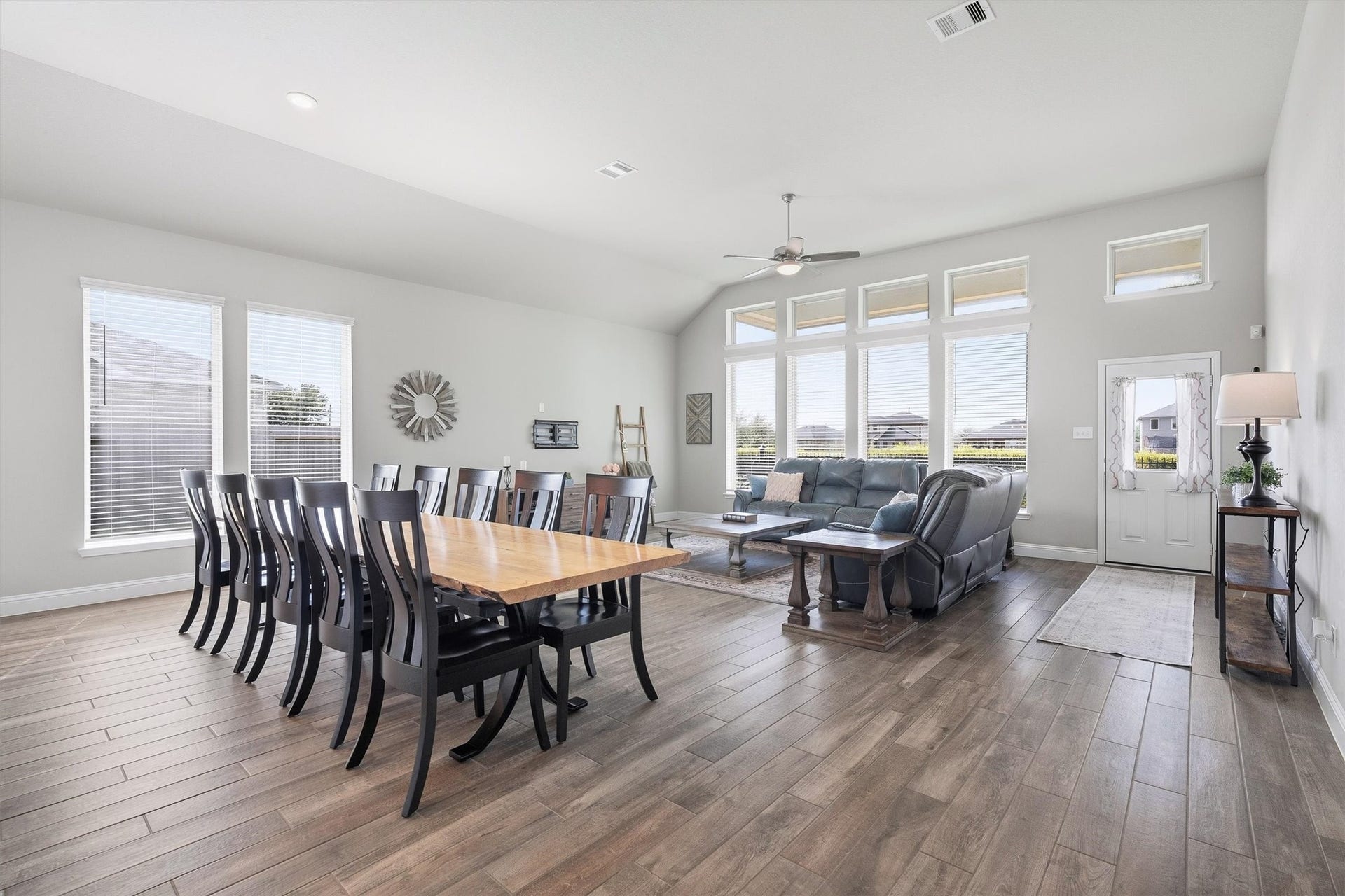 9034 Japonica Drive, Rosenberg, TX 77469 Dinner parties are about to get a major upgrade. Tag the friends youd invite to fill this bright, open dining space!