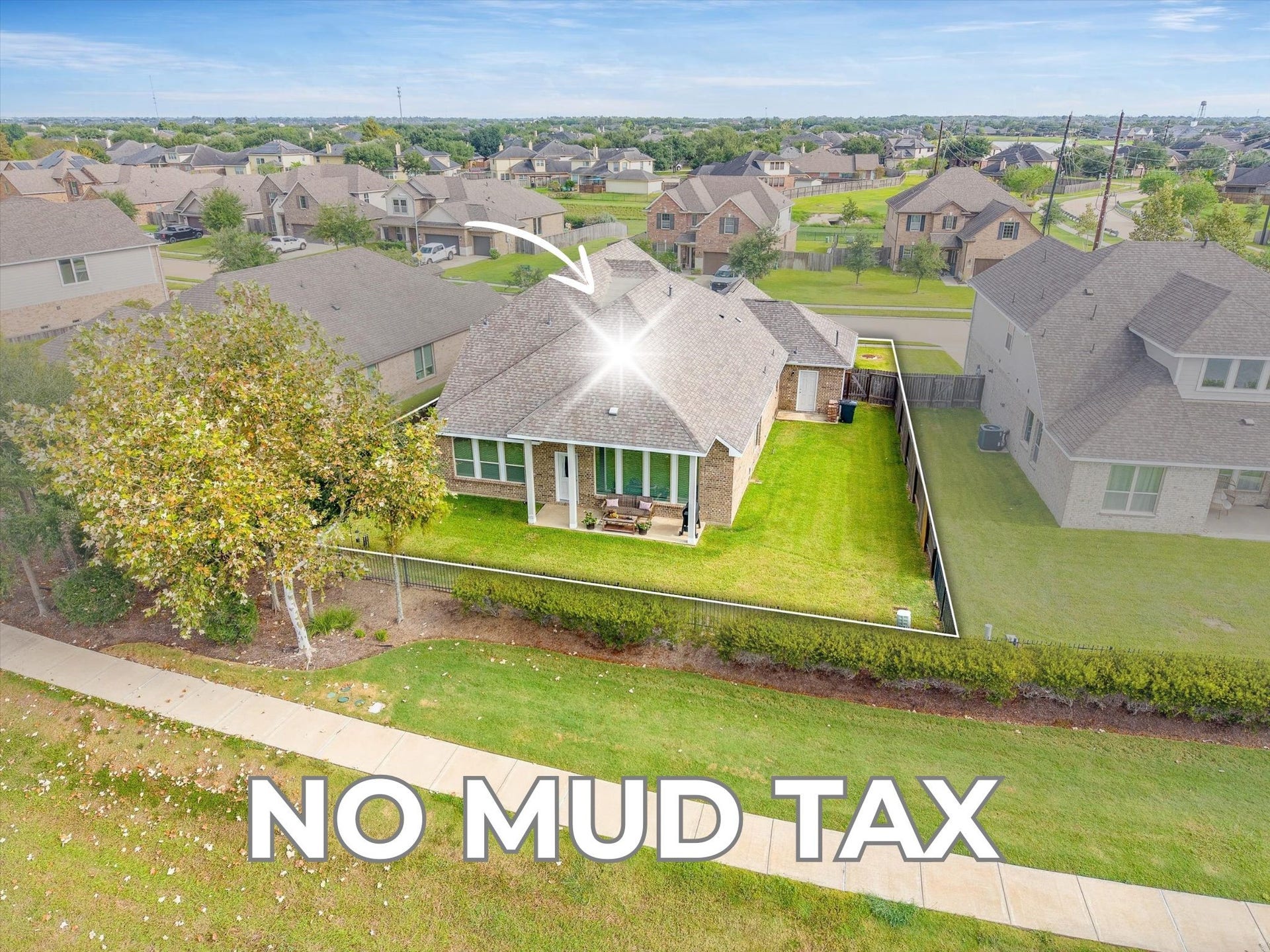 9034 Japonica Drive, Rosenberg, TX 77469 Lake View + NO MUD TAX = The ultimate home run. Relax, unwind, and enjoy the scenery right behind your fence!