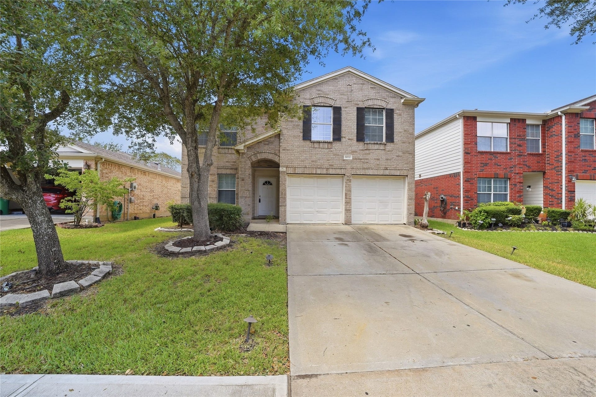 Front elevation with lots of potential!