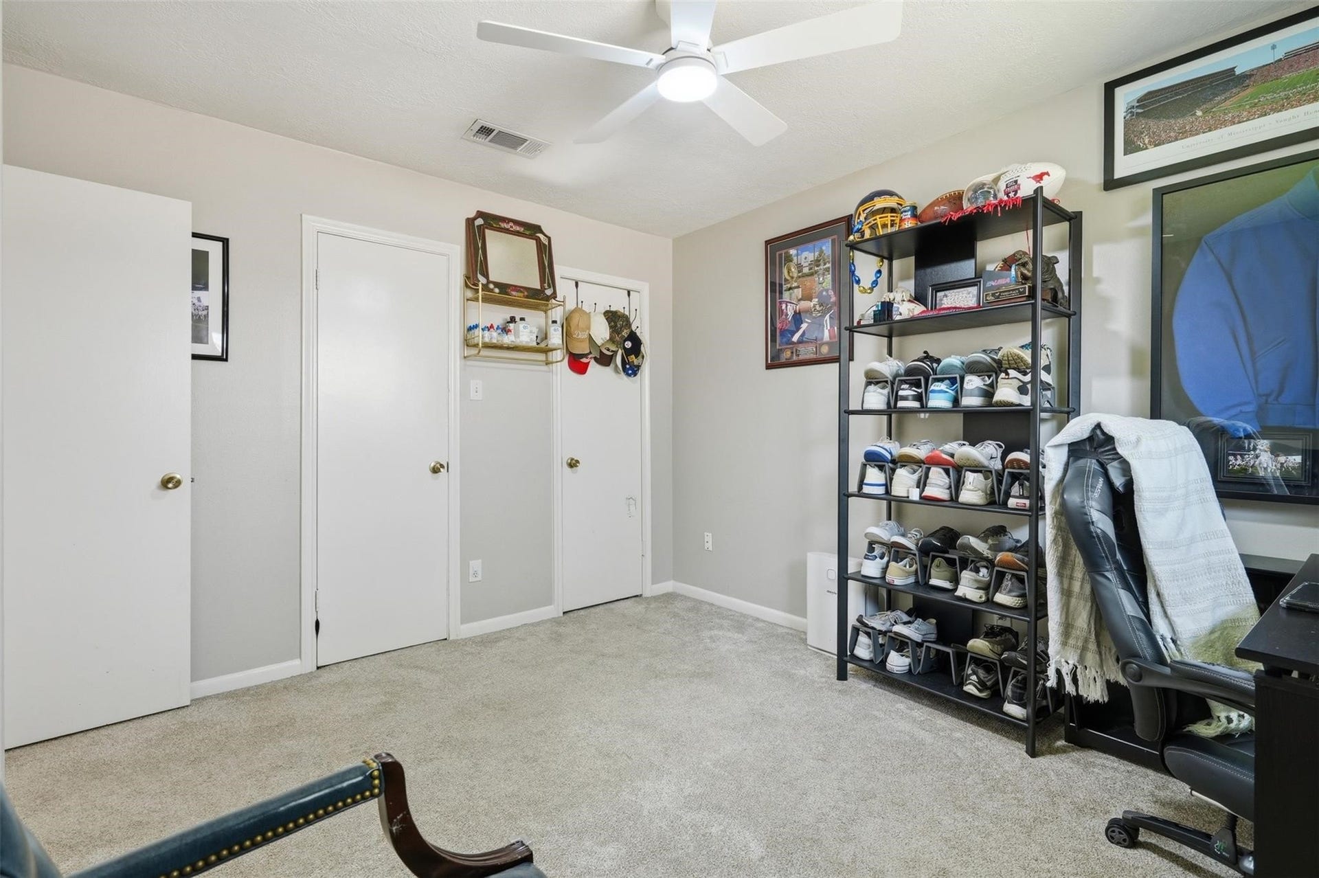 12919 Westhorpe Drive, Houston, TX 77077 2 closets can be found in this bedroom
