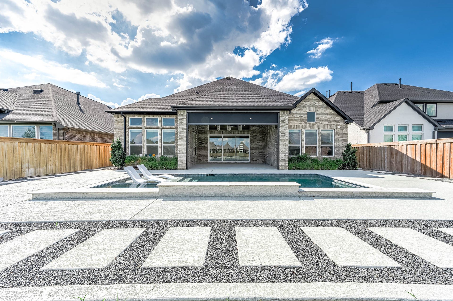 13802 Arroyo Grande Drive, Cypress, TX 77433 Stunning backyard retreat featuring a private pool, spa, and spacious patio.
