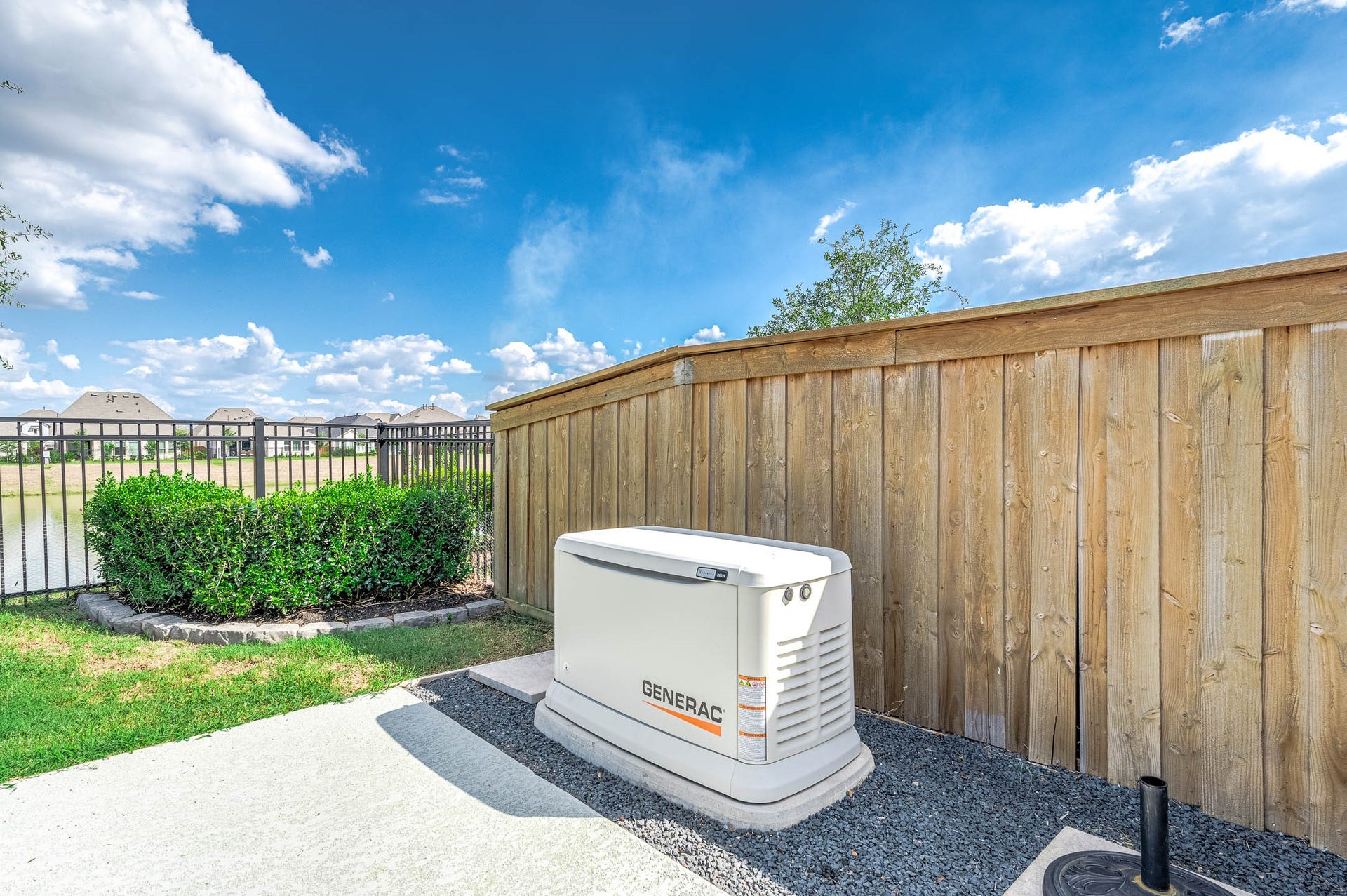 13802 Arroyo Grande Drive, Cypress, TX 77433 Whole-home Generac generator providing added convenience and peace of mind.