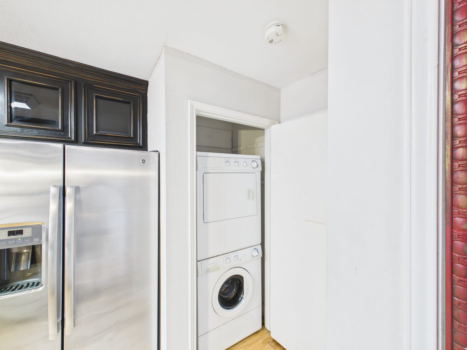 15938 Seahorse Drive, #275, Houston, TX 77062 Washer/Dryer Closet in the Kitchen