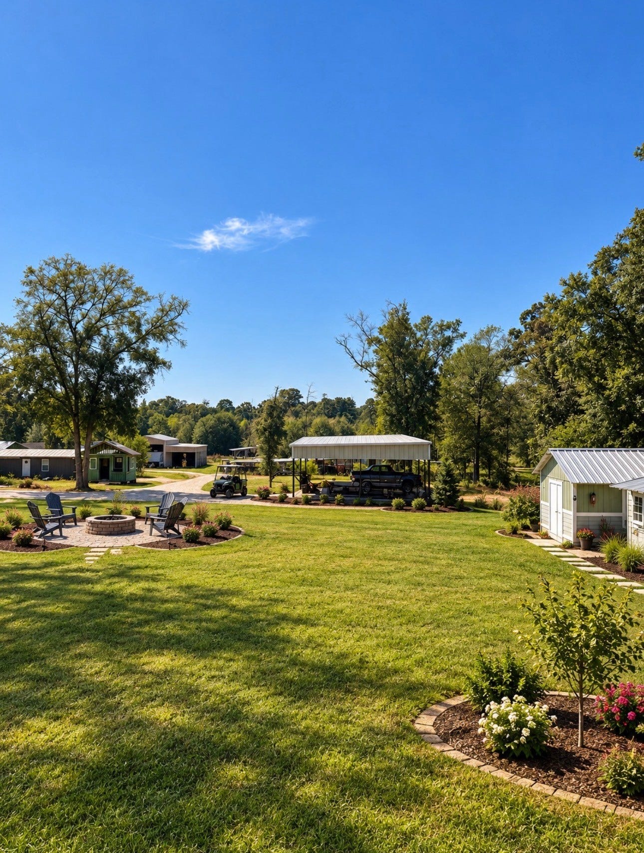 13819 Coaltown Road, Willis, TX 77378 Rendering of what your landscape can look like.